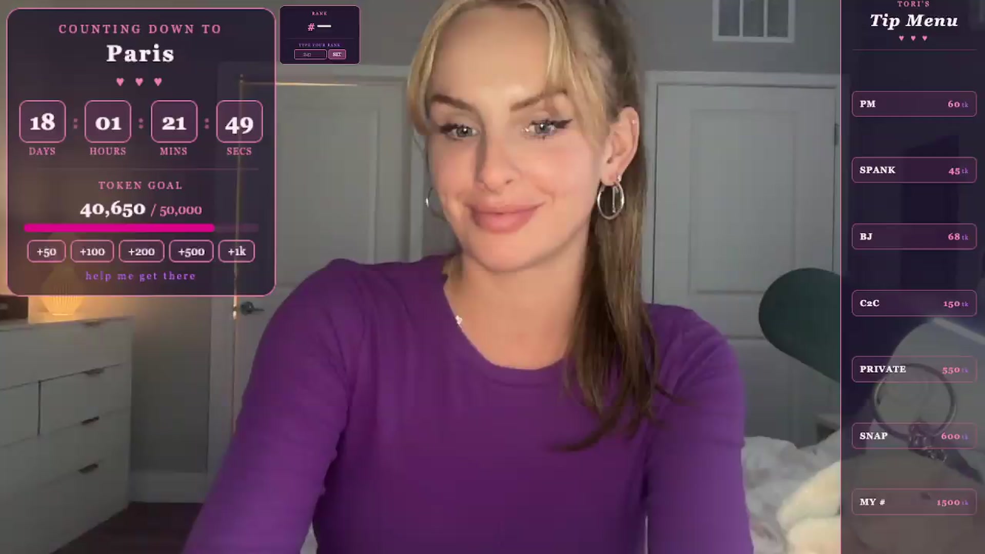 Gallery image thumbnail from GodessTatiRae's myfreecams stream on, 05/07/2026, 03:38 image 1 of 20