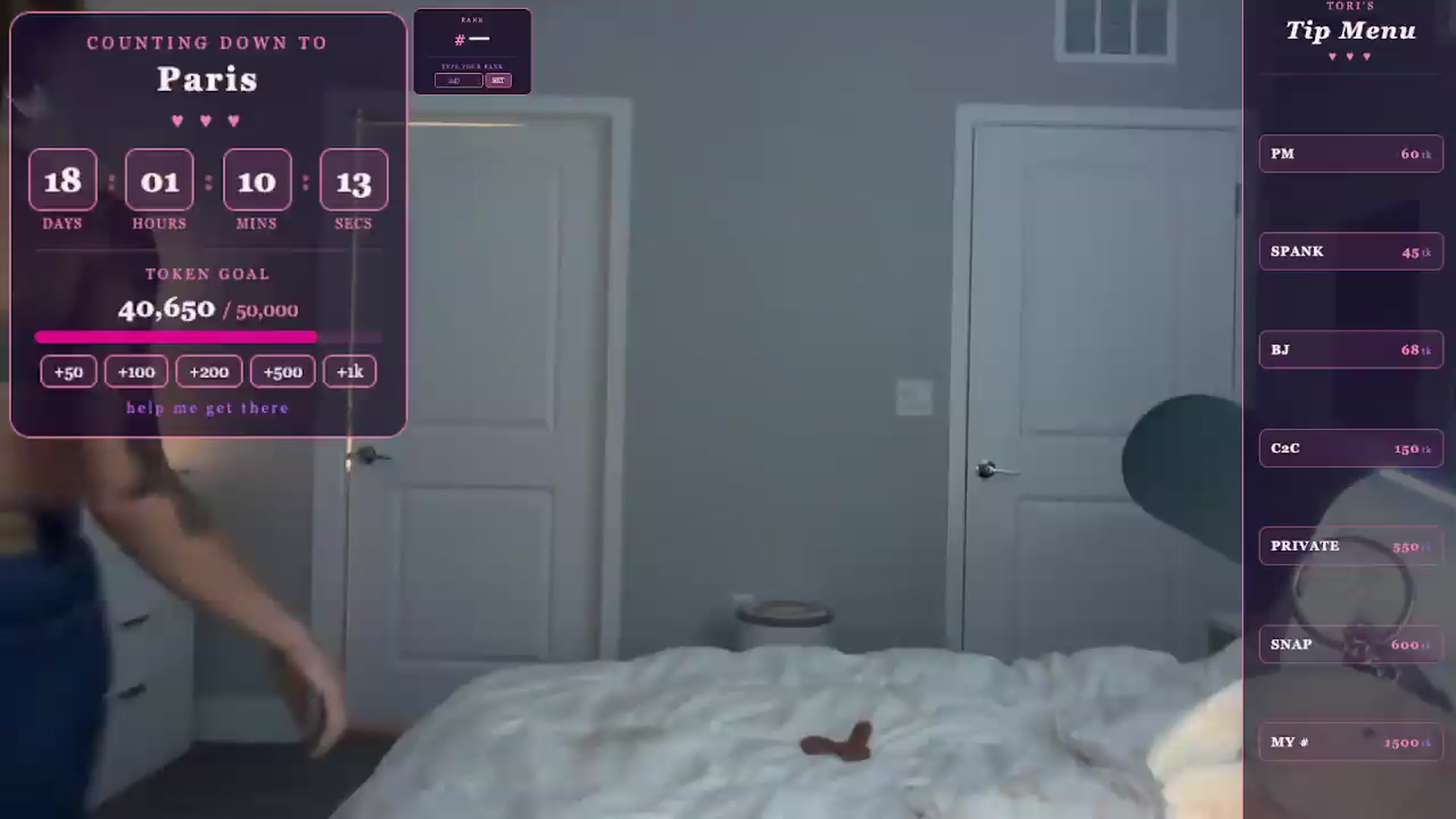Gallery image thumbnail from GodessTatiRae's myfreecams stream on, 05/07/2026, 03:38 image 5 of 20