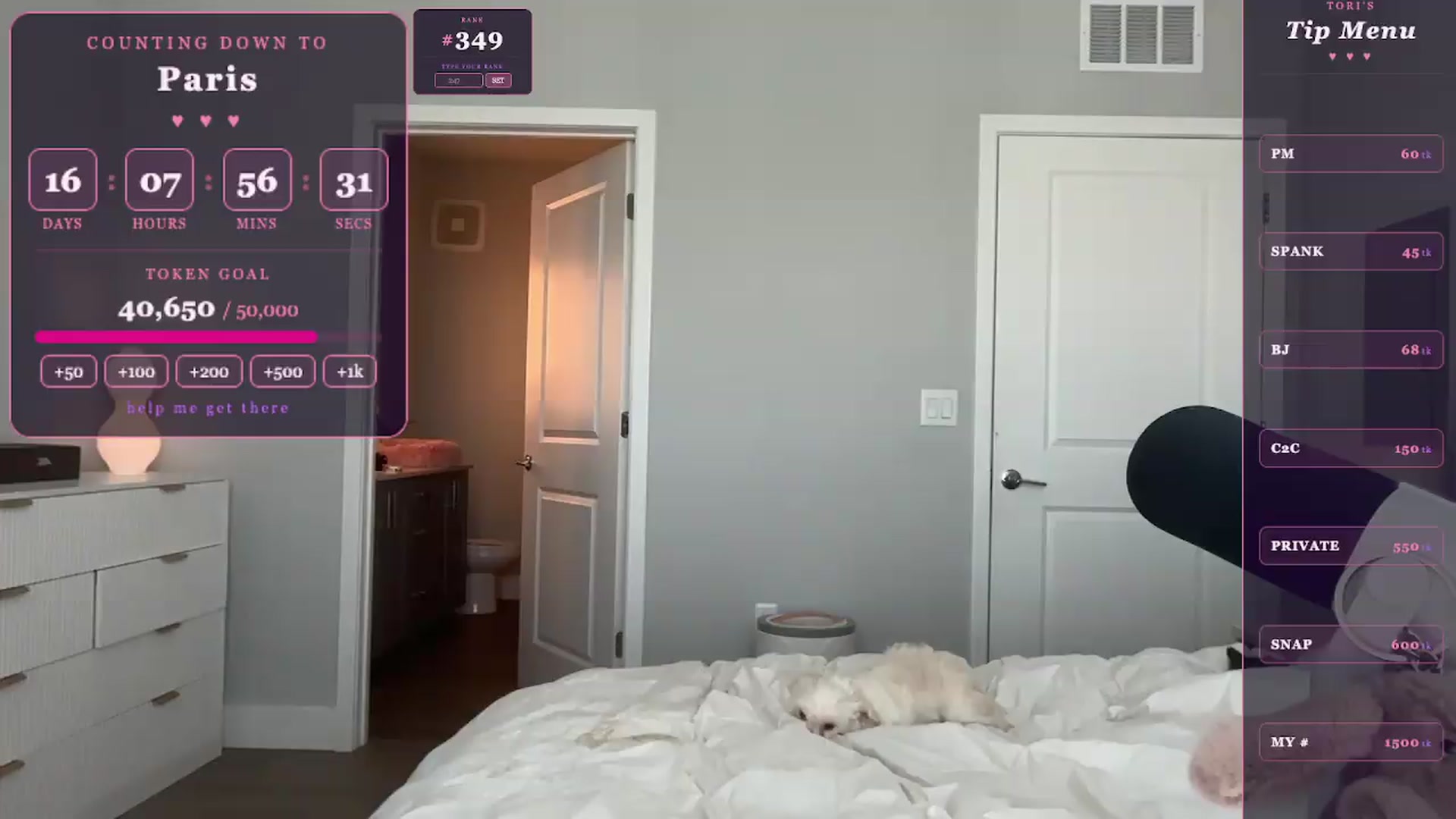 Gallery image thumbnail from GodessTatiRae's myfreecams stream on, 05/08/2026, 20:24 image 11 of 20