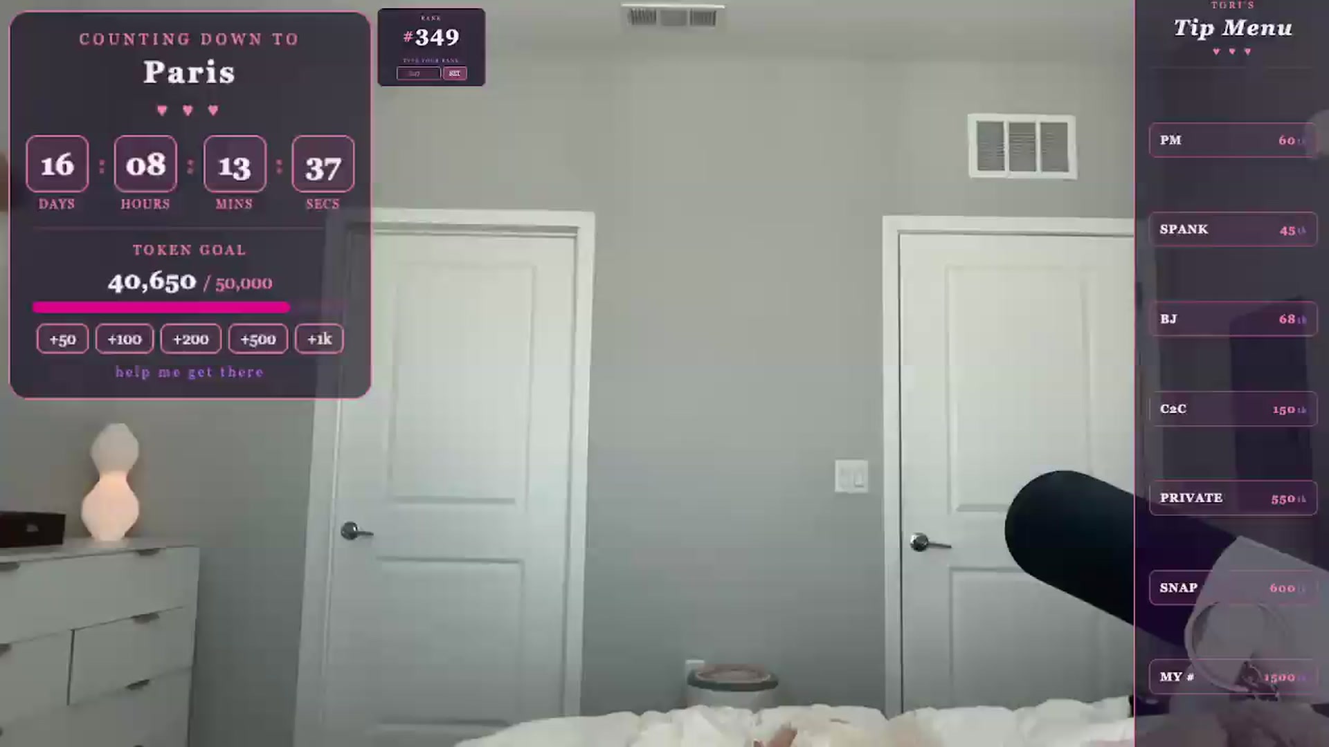 Gallery image thumbnail from GodessTatiRae's myfreecams stream on, 05/08/2026, 20:24 image 2 of 20