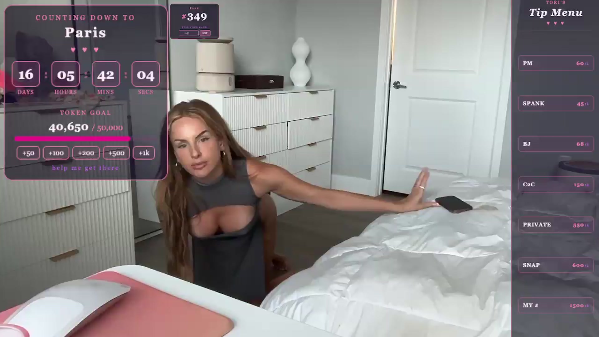 Gallery image thumbnail from GodessTatiRae's myfreecams stream on, 05/08/2026, 22:23 image 14 of 20