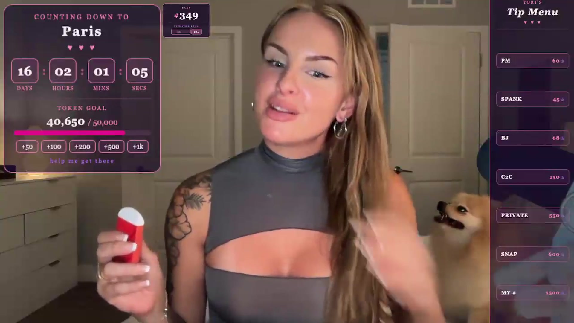 Gallery image thumbnail from GodessTatiRae's myfreecams stream on, 05/09/2026, 02:42 image 10 of 20