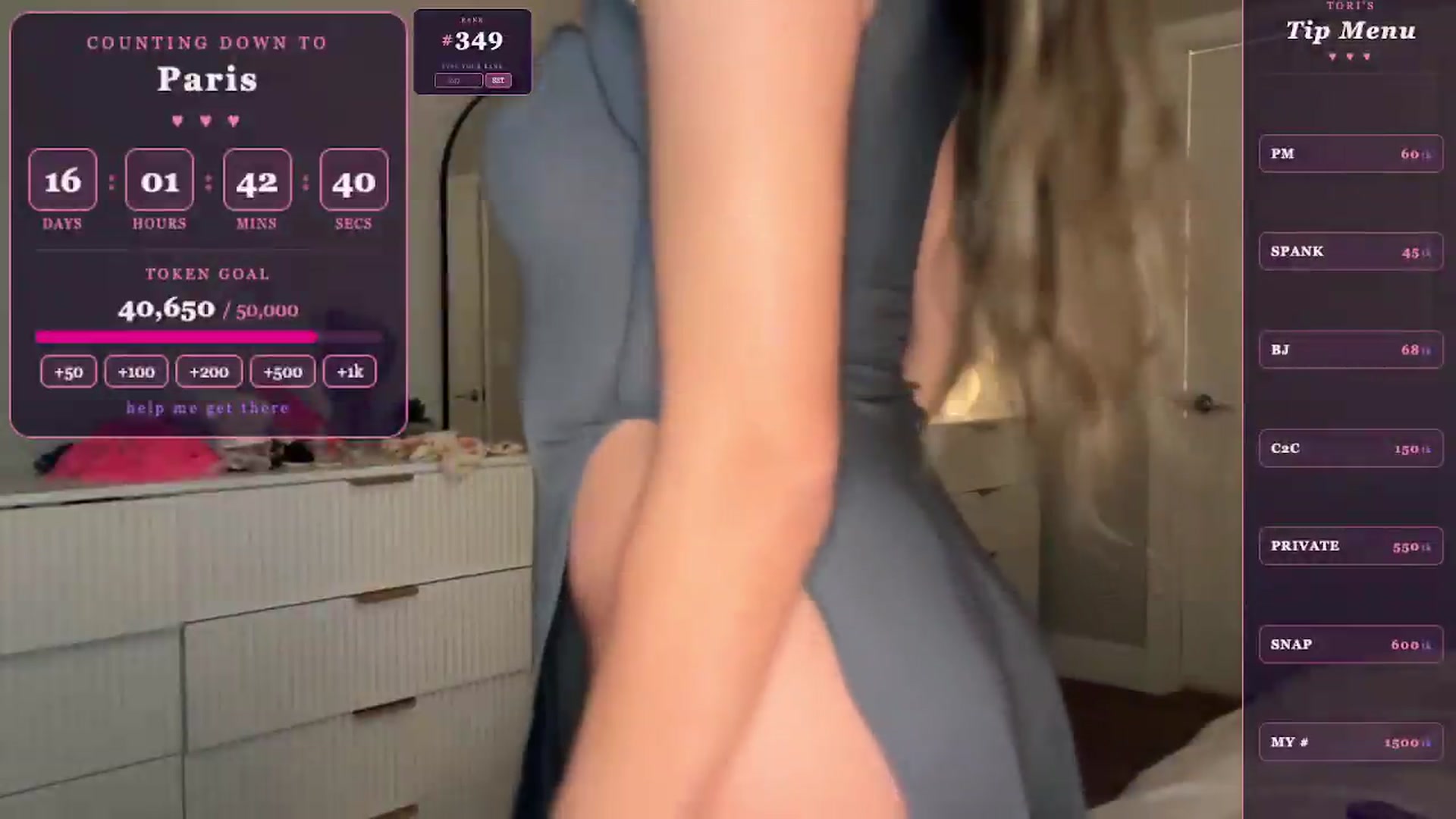 Gallery image thumbnail from GodessTatiRae's myfreecams stream on, 05/09/2026, 02:42 image 15 of 20