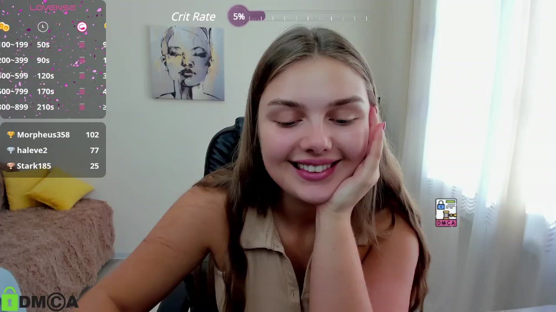 Gallery image thumbnail from Golden_doll_'s myfreecams stream on, 09/27/2024, 13:17 image 10 of 20
