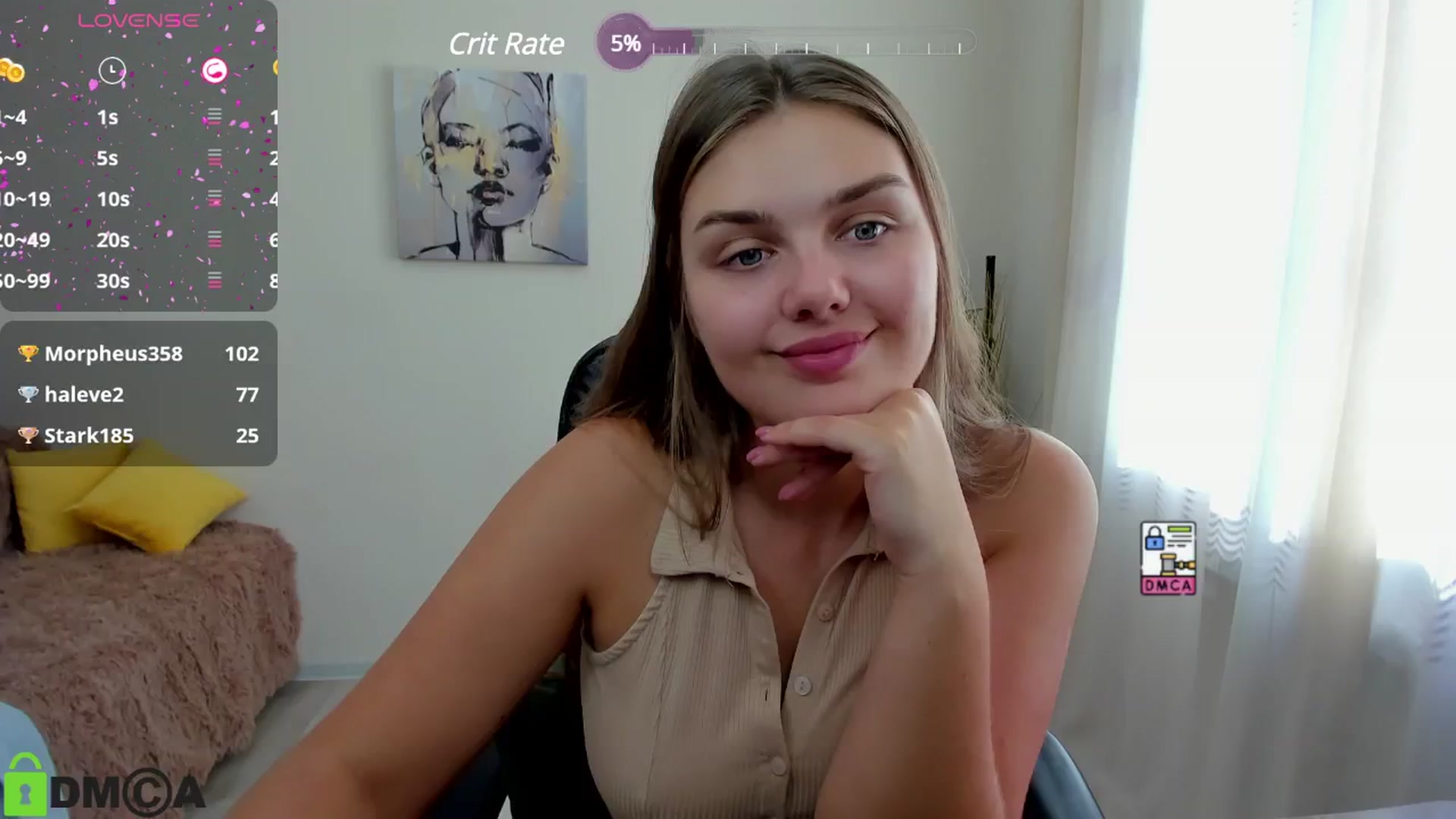 Gallery image thumbnail from Golden_doll_'s myfreecams stream on, 09/27/2024, 13:17 image 12 of 20