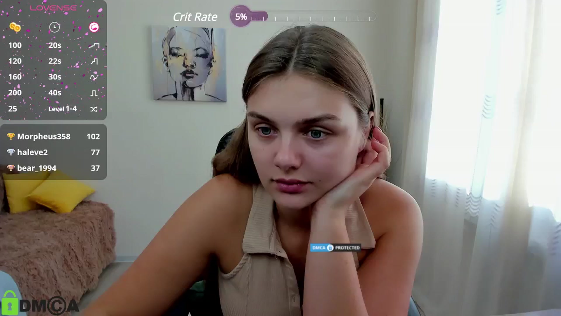 Gallery image thumbnail from Golden_doll_'s myfreecams stream on, 09/27/2024, 14:14 image 8 of 20