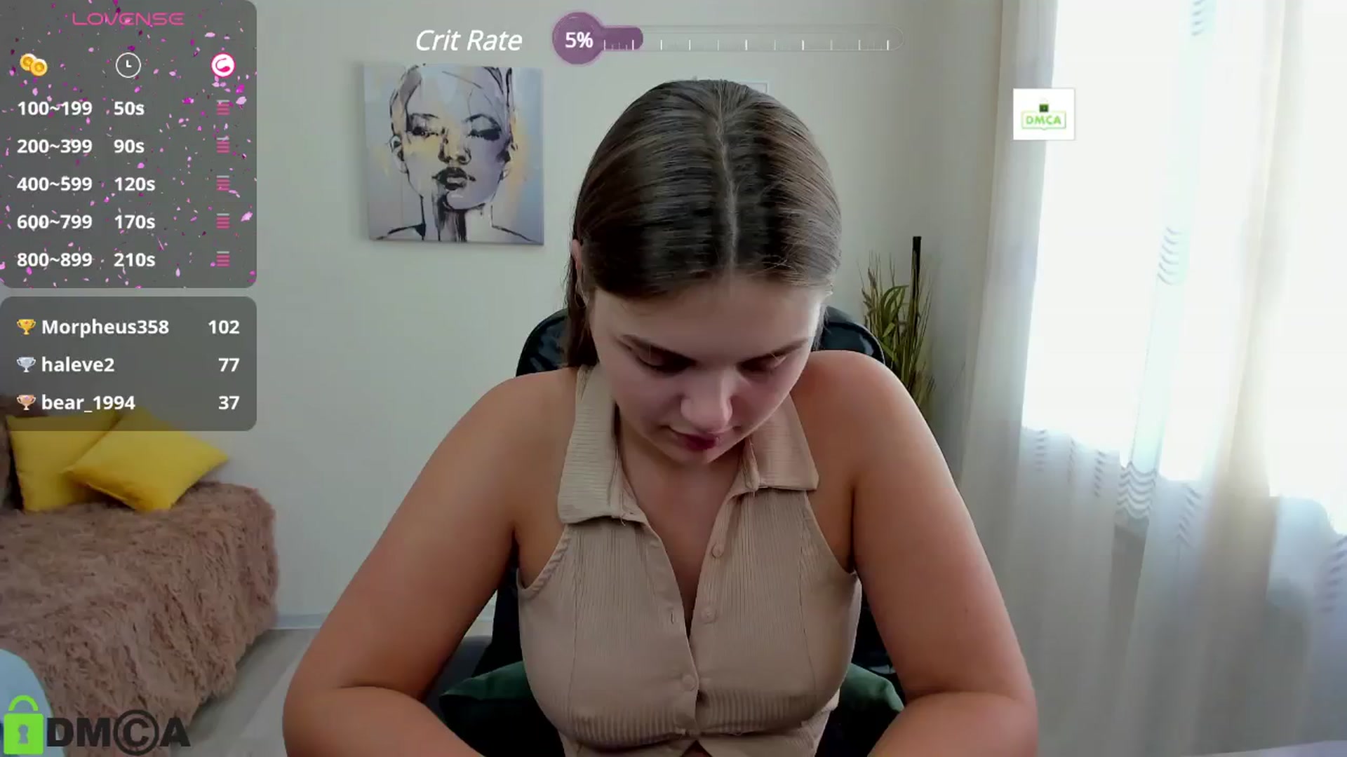 Gallery image thumbnail from Golden_doll_'s myfreecams stream on, 09/27/2024, 14:14 image 7 of 20