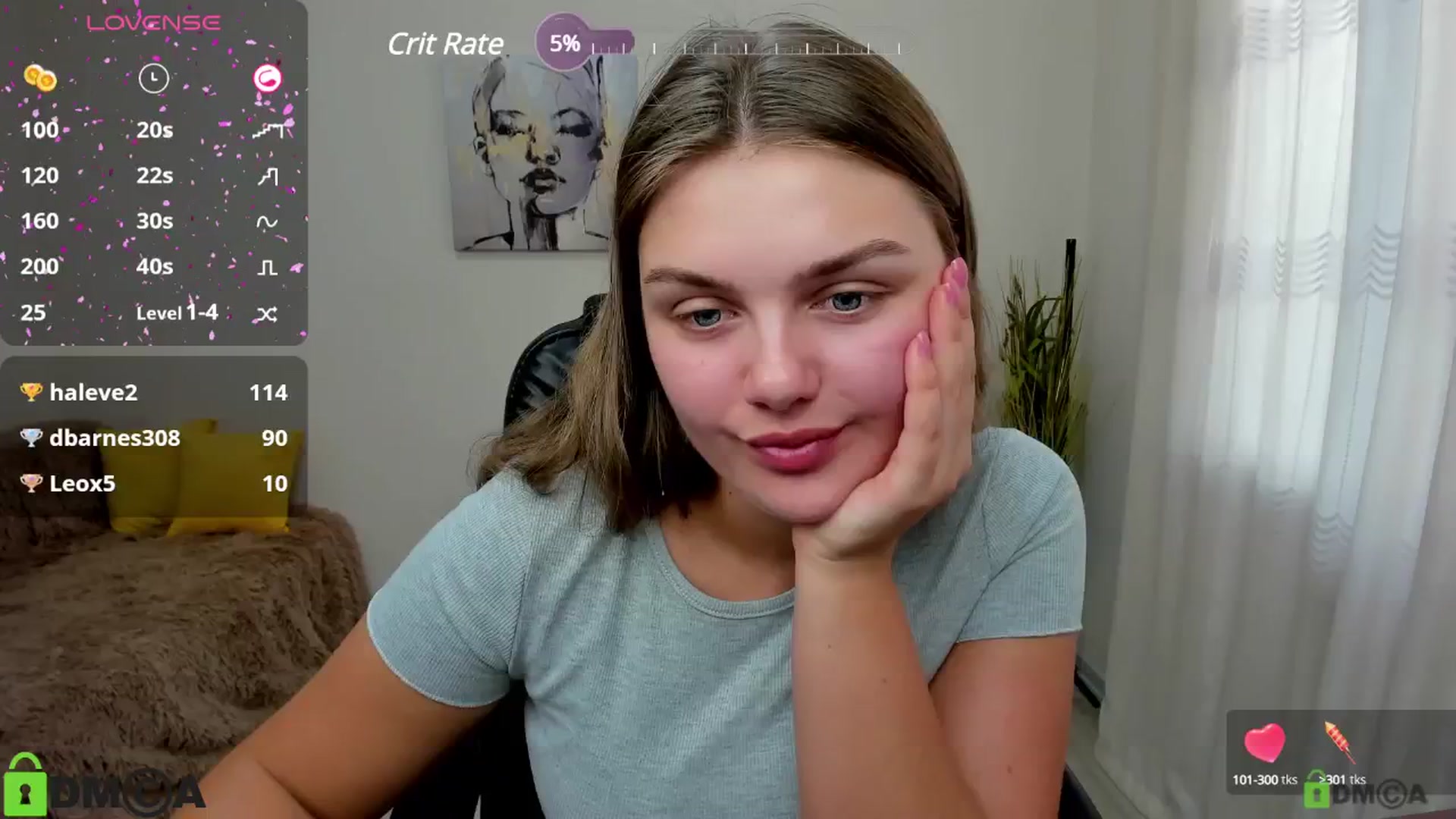 Gallery image thumbnail from Golden_doll_'s myfreecams stream on, 10/02/2024, 15:38 image 8 of 20