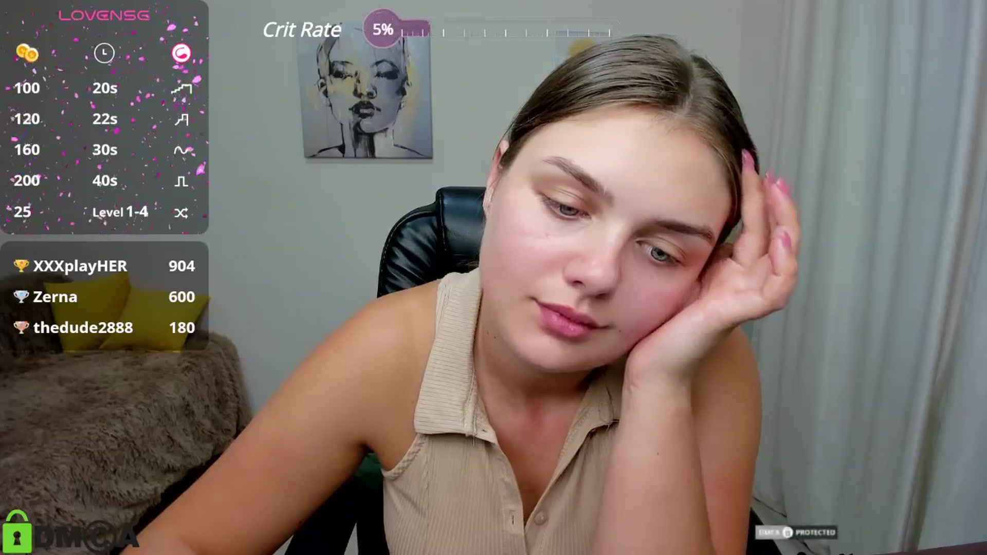 Gallery image thumbnail from Golden_doll_'s myfreecams stream on, 10/03/2024, 18:34 image 14 of 20