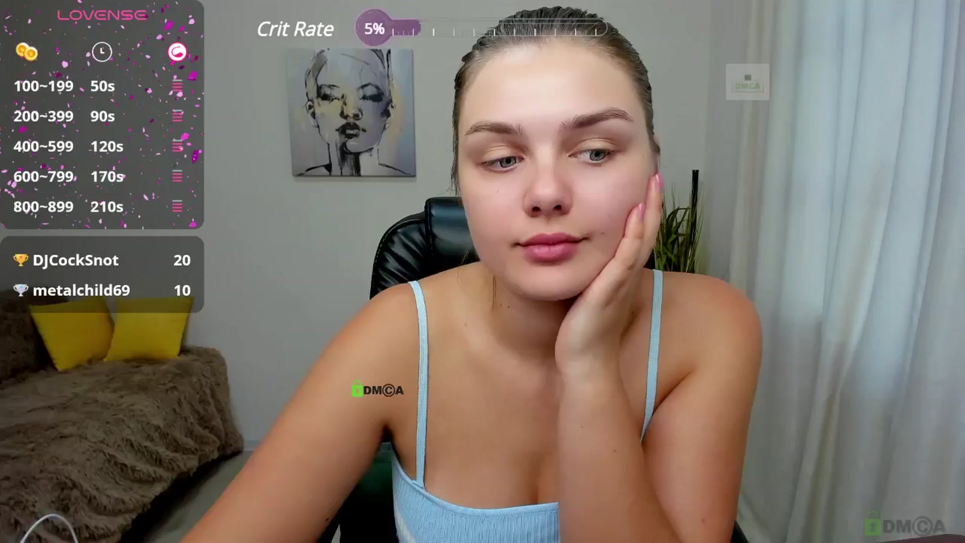 Gallery image thumbnail from Golden_doll_'s myfreecams stream on, 10/04/2024, 14:11 image 11 of 20