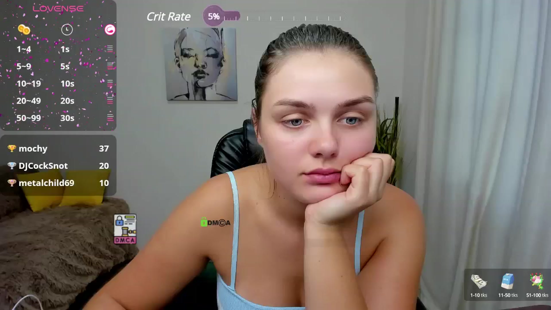 Gallery image thumbnail from Golden_doll_'s myfreecams stream on, 10/04/2024, 14:11 image 19 of 20