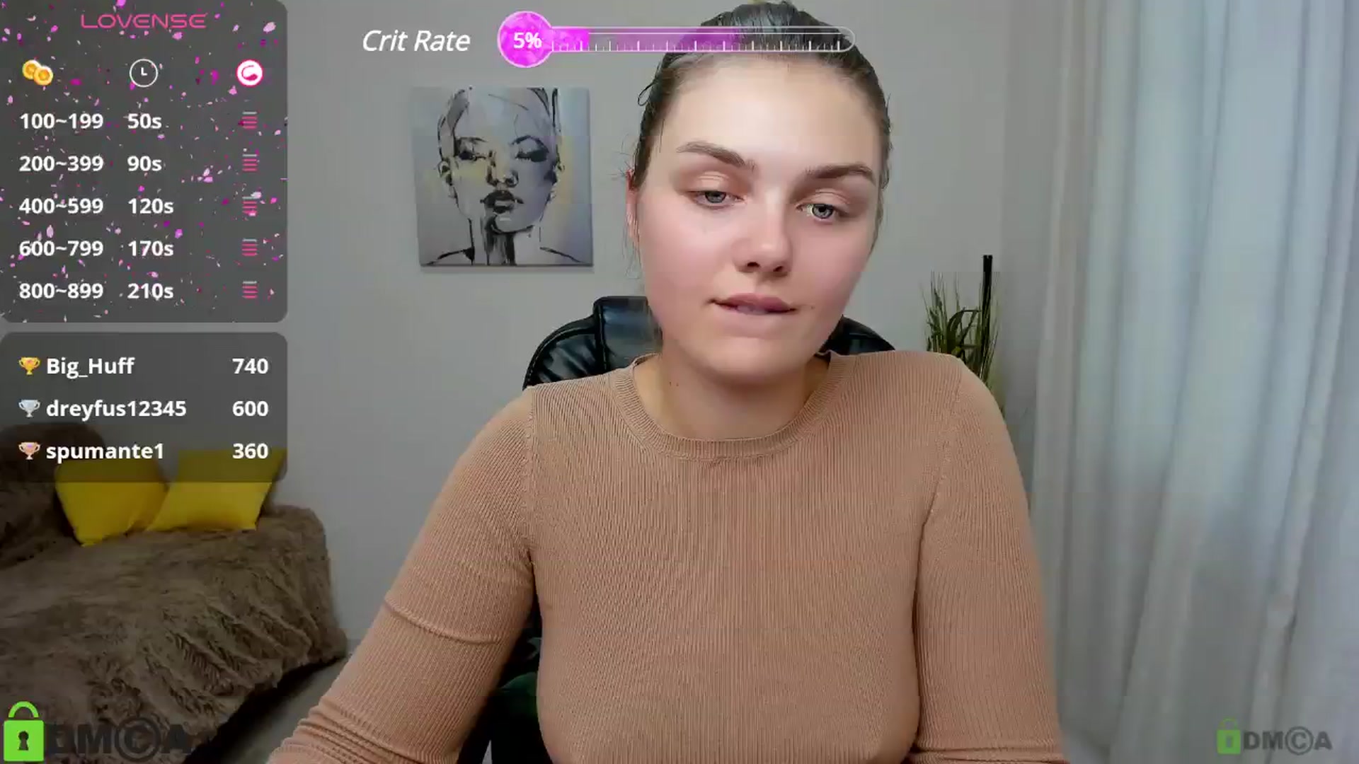 Gallery image thumbnail from Golden_doll_'s myfreecams stream on, 10/05/2024, 14:26 image 12 of 20