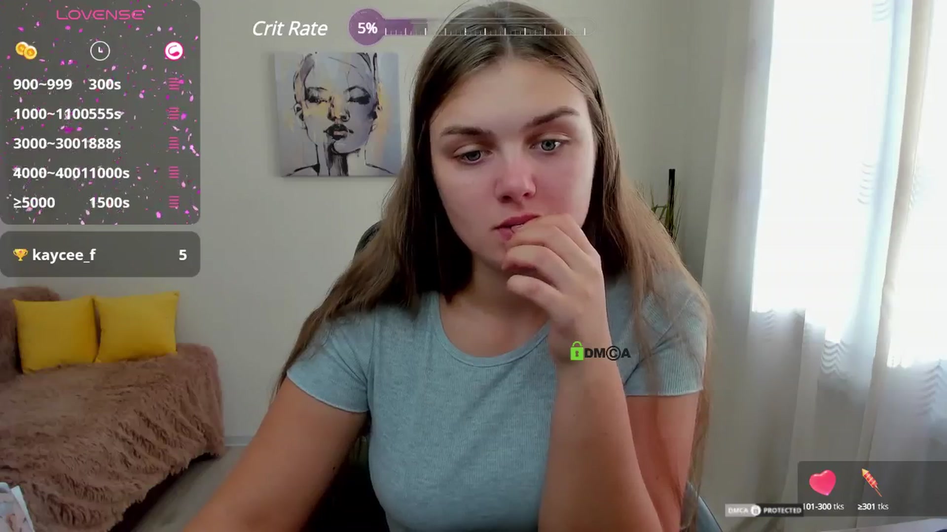 Gallery image thumbnail from Golden_doll_'s myfreecams stream on, 10/08/2024, 13:46 image 4 of 20