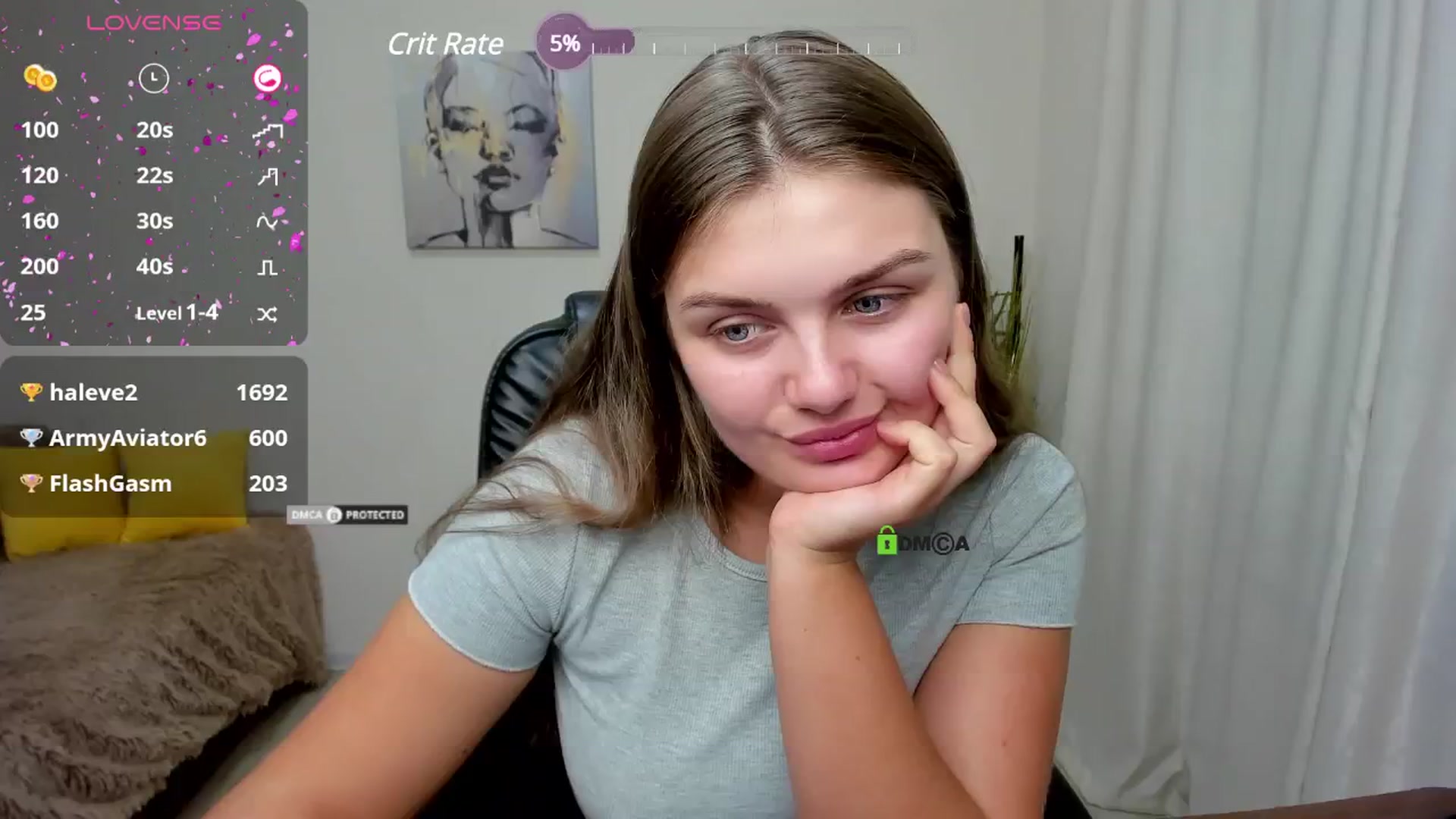 Gallery image thumbnail from Golden_doll_'s myfreecams stream on, 10/08/2024, 16:19 image 15 of 20
