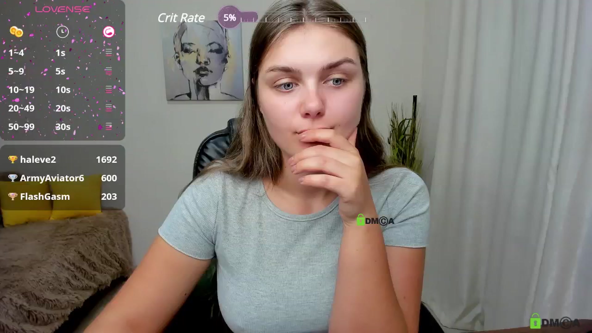 Gallery image thumbnail from Golden_doll_'s myfreecams stream on, 10/08/2024, 16:19 image 8 of 20