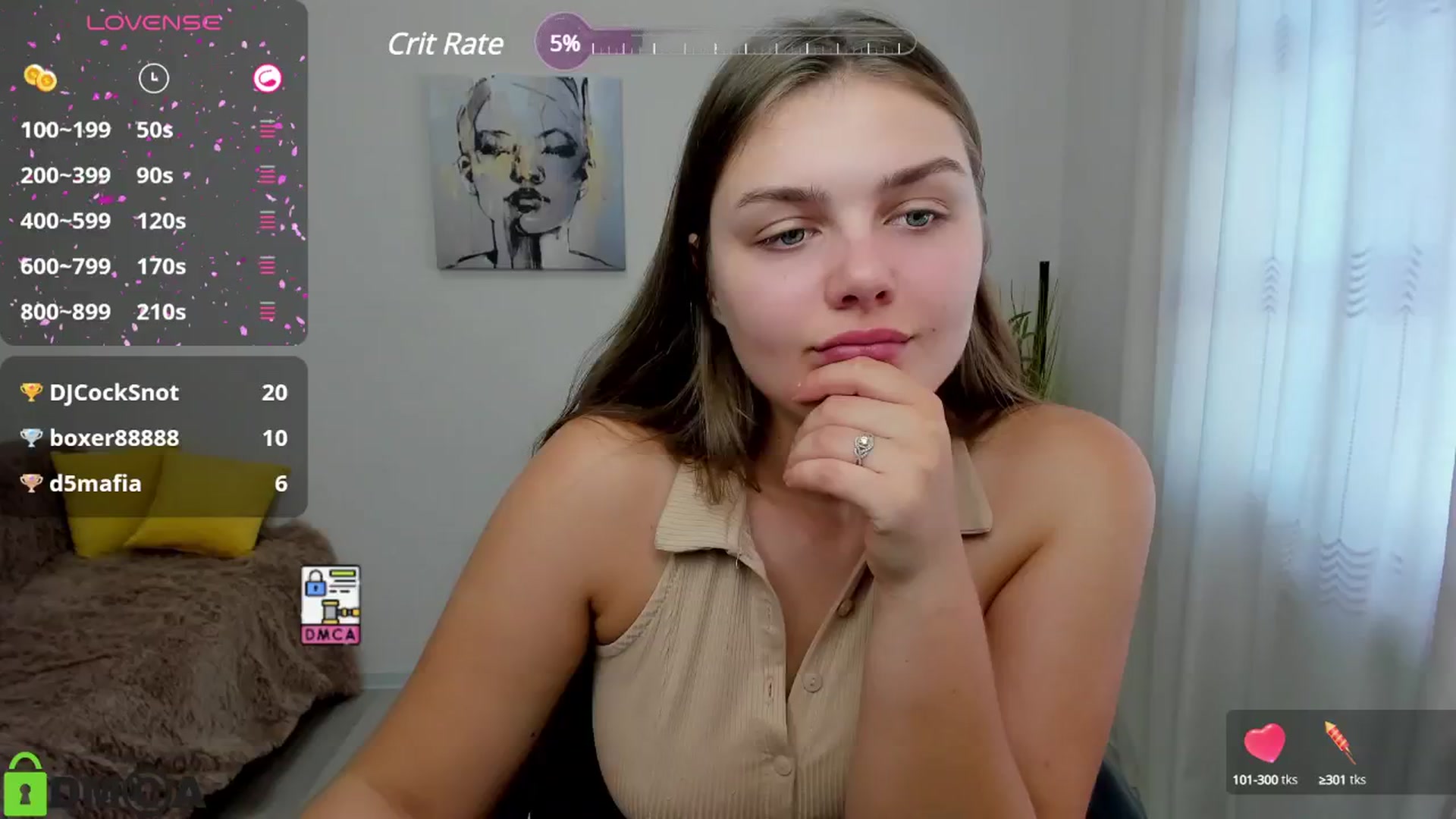 Gallery image thumbnail from Golden_doll_'s myfreecams stream on, 10/13/2024, 10:17 image 1 of 20