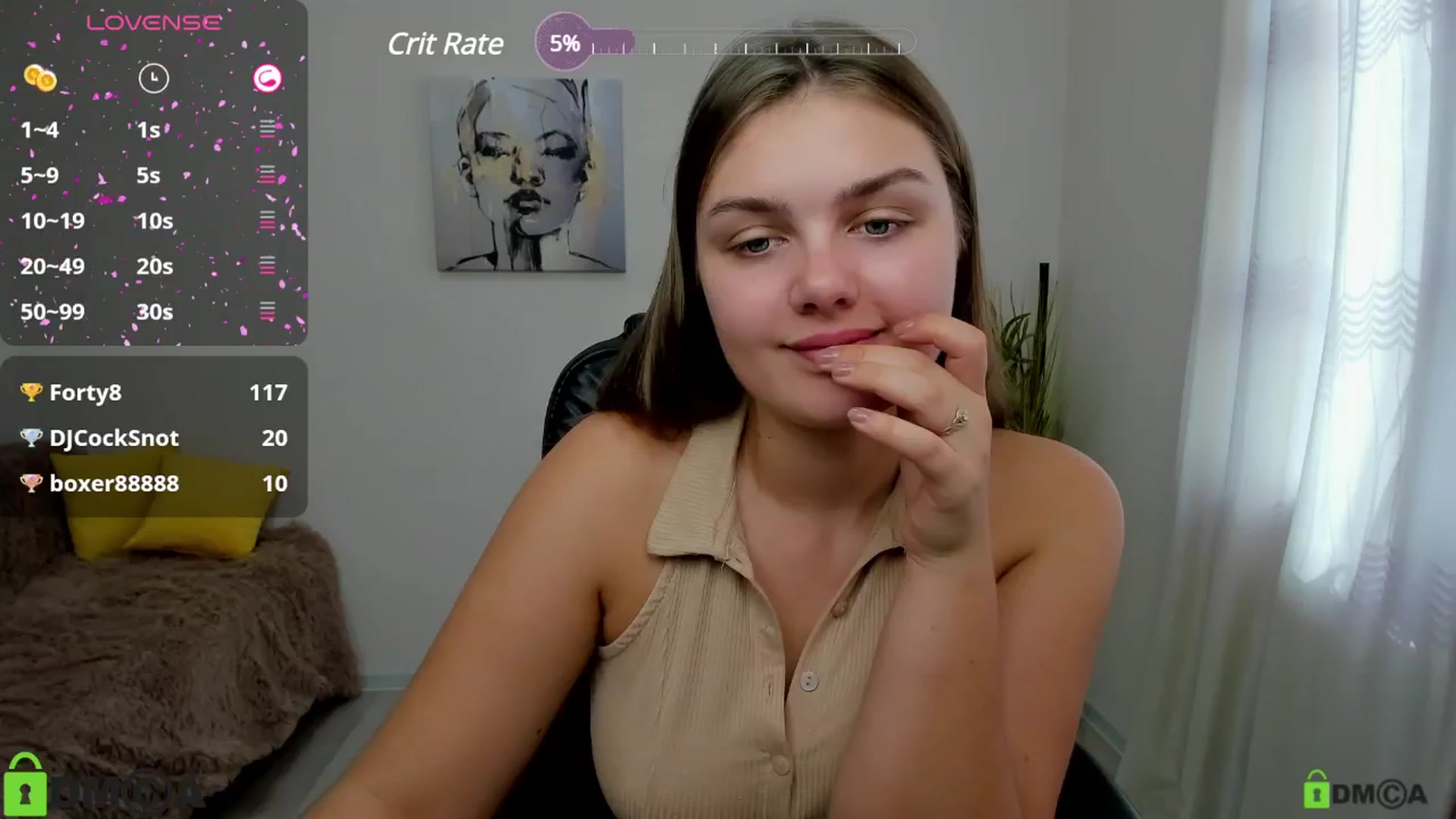 Gallery image thumbnail from Golden_doll_'s myfreecams stream on, 10/13/2024, 11:01 image 7 of 20