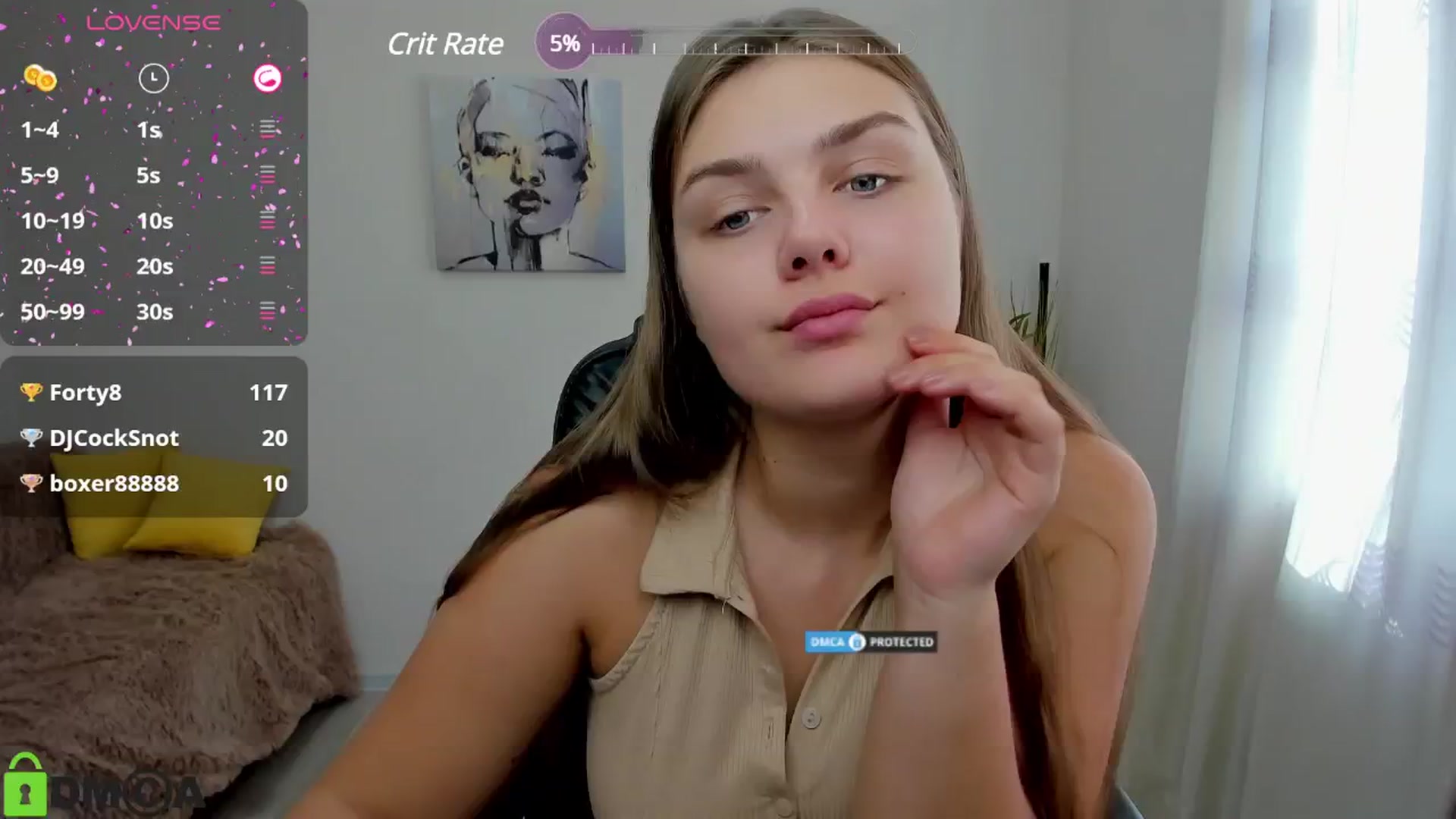Gallery image thumbnail from Golden_doll_'s myfreecams stream on, 10/13/2024, 11:01 image 17 of 20