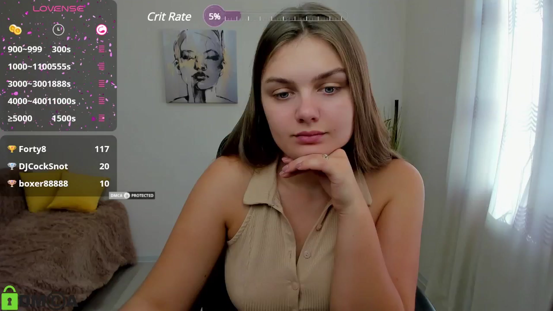 Gallery image thumbnail from Golden_doll_'s myfreecams stream on, 10/13/2024, 11:01 image 15 of 20