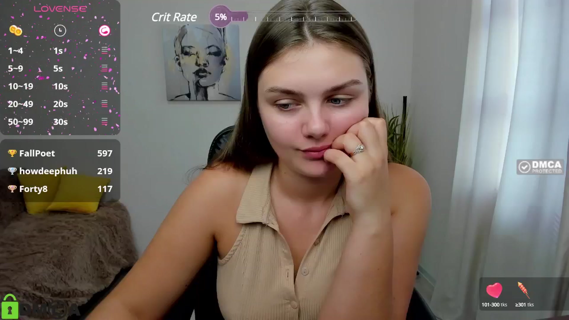 Gallery image thumbnail from Golden_doll_'s myfreecams stream on, 10/13/2024, 11:56 image 2 of 20