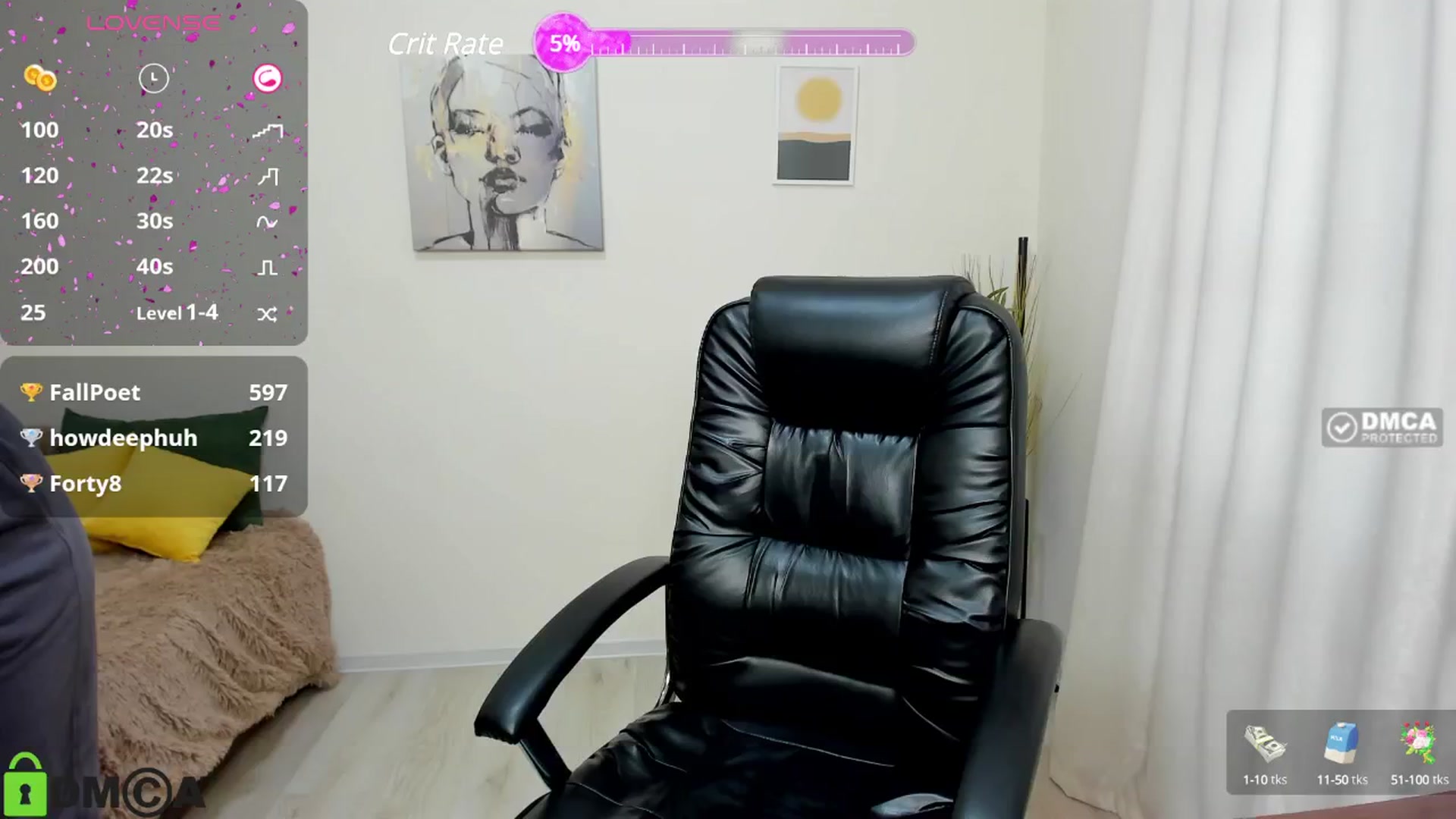 Gallery image thumbnail from Golden_doll_'s myfreecams stream on, 10/13/2024, 14:56 image 20 of 20