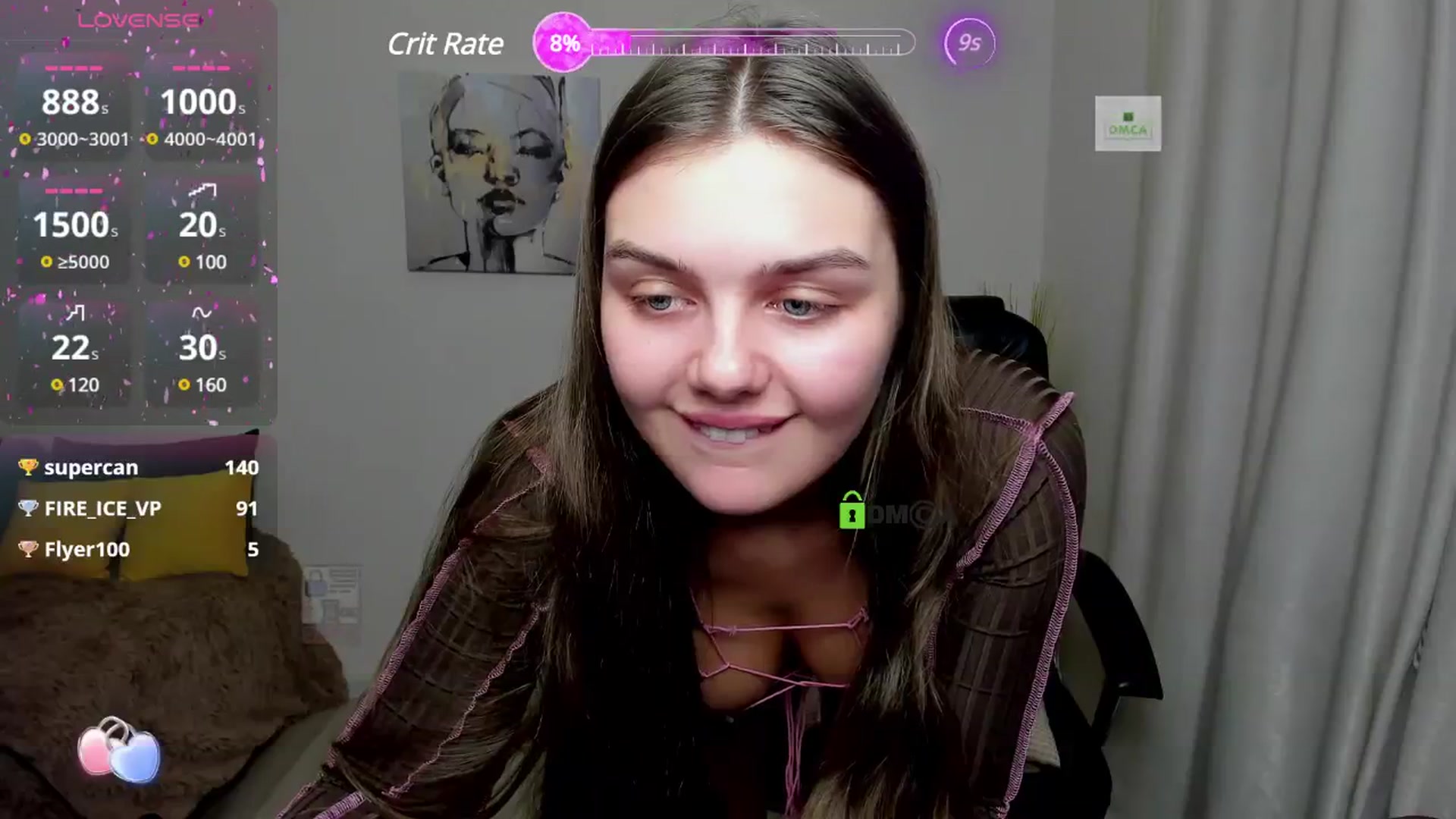 Gallery image thumbnail from Golden_doll_'s myfreecams stream on, 12/15/2024, 20:14 image 17 of 20