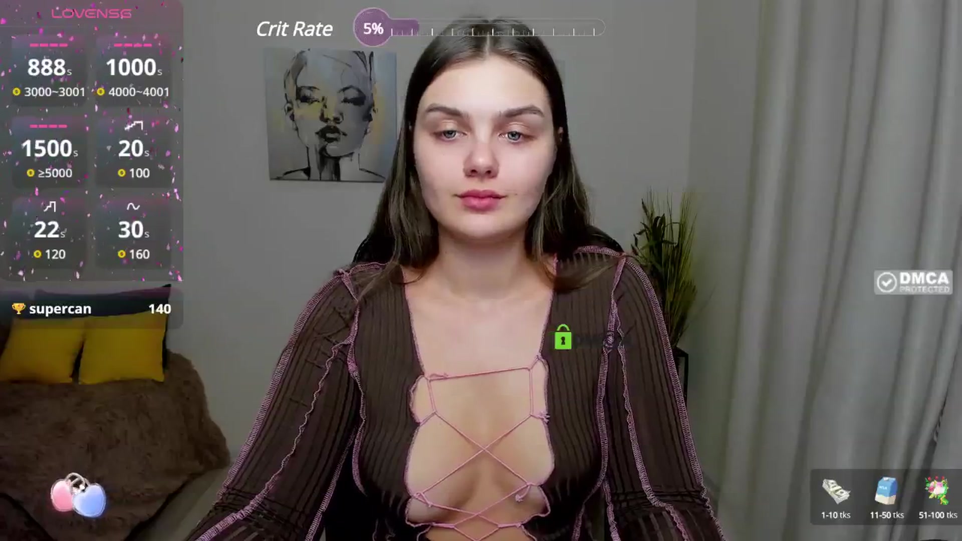 Gallery image thumbnail from Golden_doll_'s myfreecams stream on, 12/15/2024, 20:14 image 6 of 20