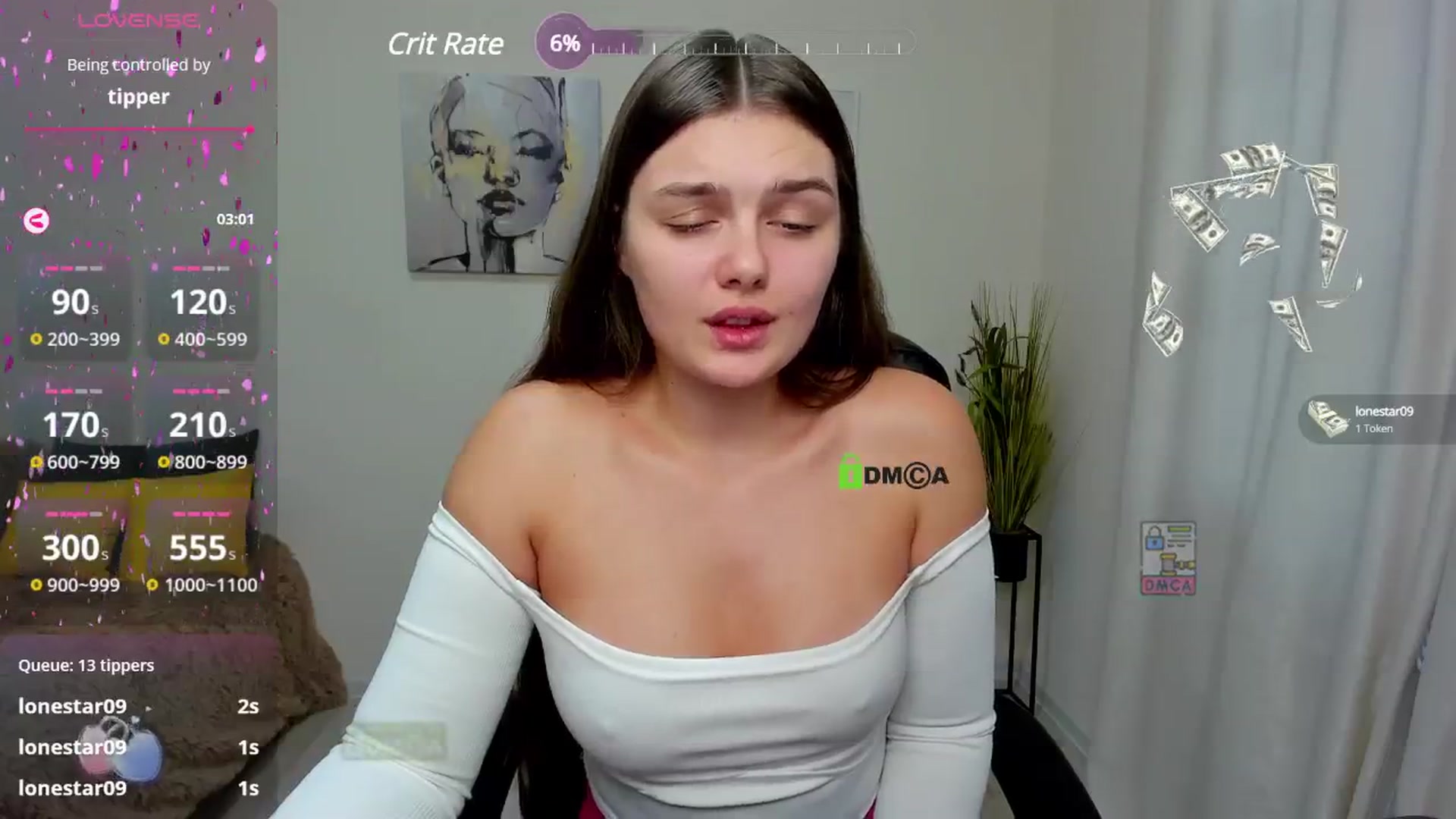 Gallery image thumbnail from Golden_doll_'s myfreecams stream on, 12/16/2024, 14:34 image 11 of 20