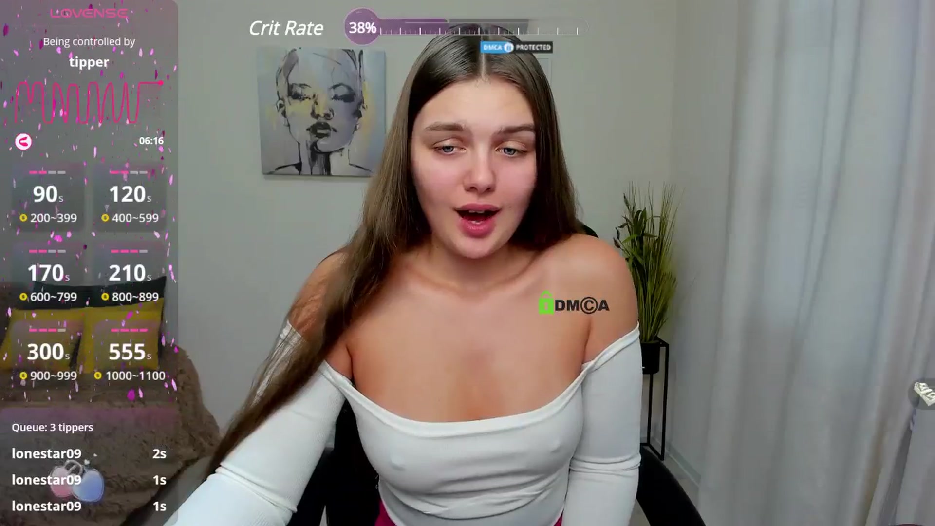 Gallery image thumbnail from Golden_doll_'s myfreecams stream on, 12/16/2024, 14:34 image 8 of 20
