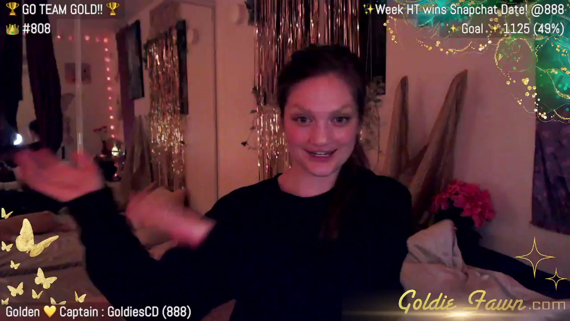 Gallery image thumbnail from GoldieFawn's myfreecams stream on, 04/10/2024, 09:19 image 14 of 20