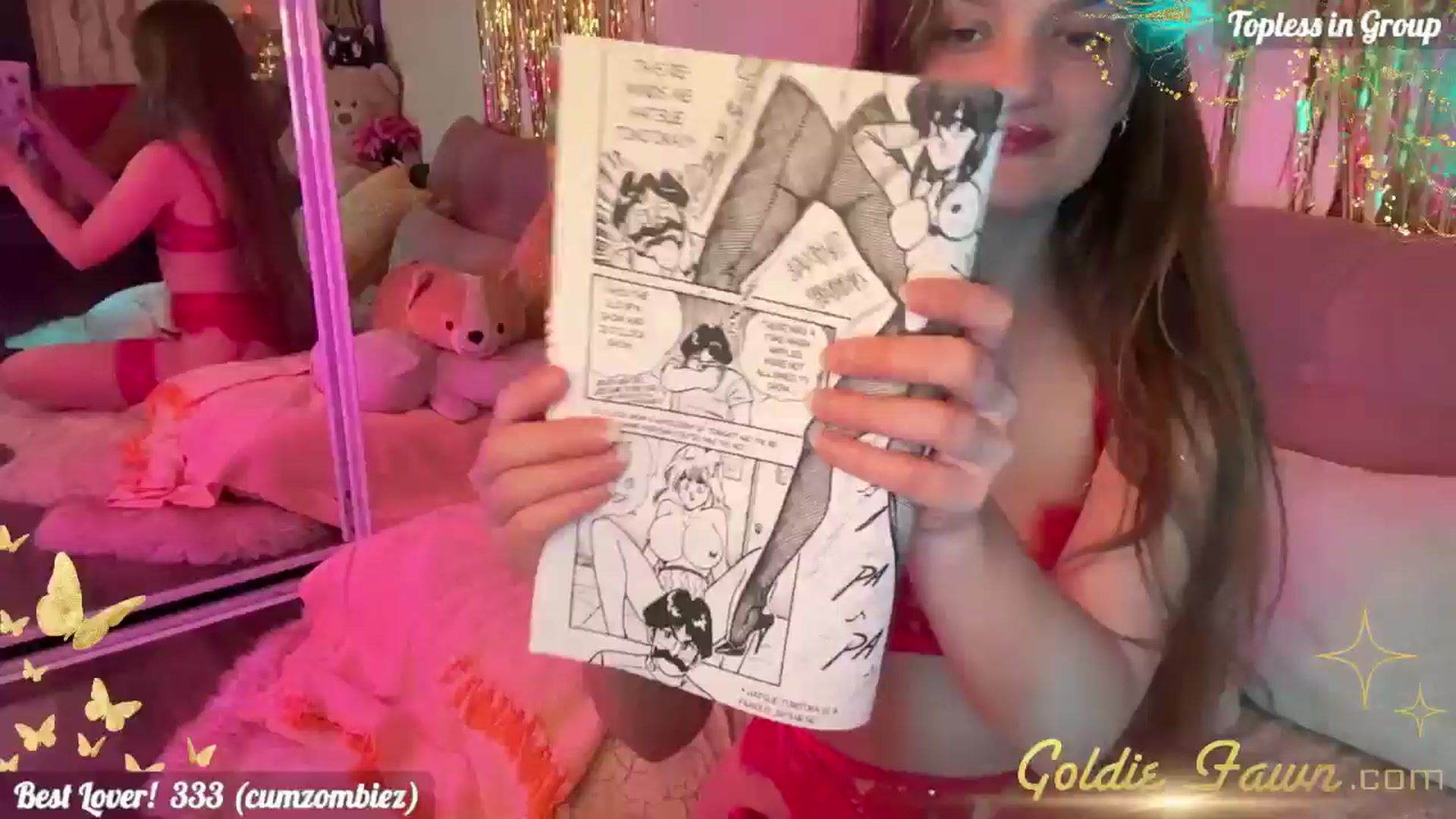 Gallery image thumbnail from GoldieFawn's myfreecams stream on, 11/16/2024, 06:28 image 16 of 20