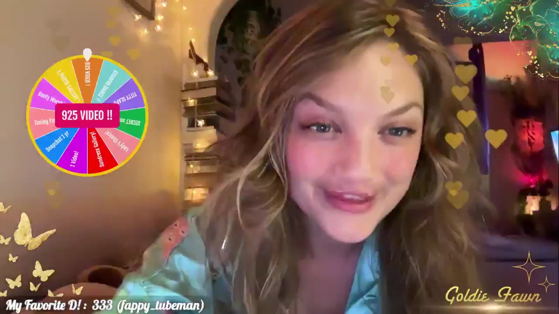 Gallery image thumbnail from GoldieFawn's myfreecams stream on, 05/03/2025, 07:01 image 1 of 20