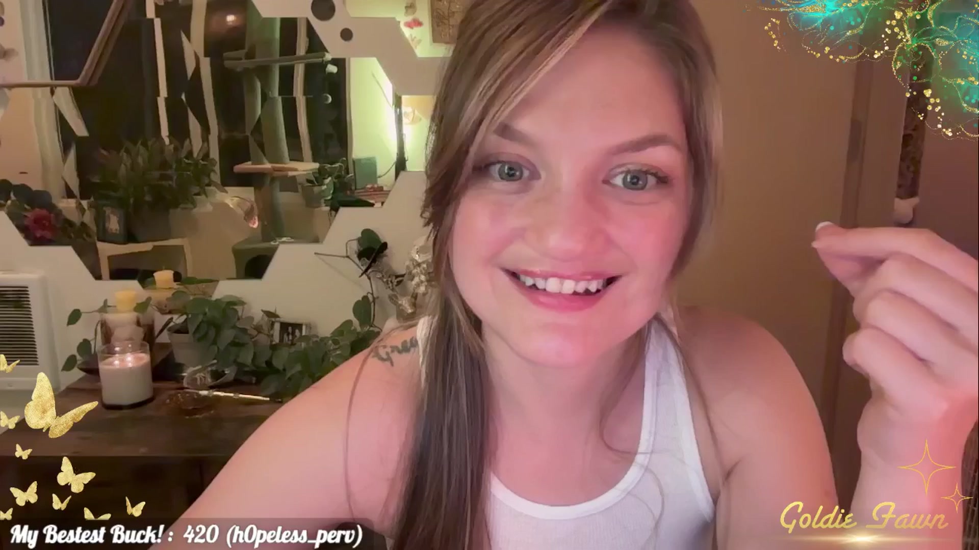 Gallery image thumbnail from GoldieFawn's myfreecams stream on, 06/07/2025, 09:32 image 11 of 20