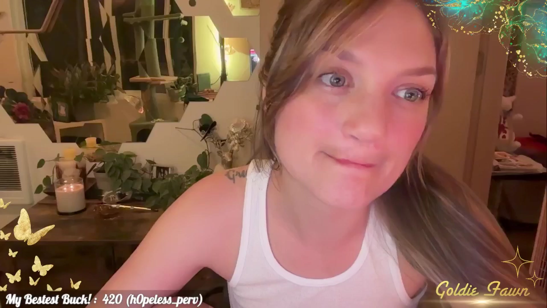 Gallery image thumbnail from GoldieFawn's myfreecams stream on, 06/07/2025, 09:32 image 7 of 20