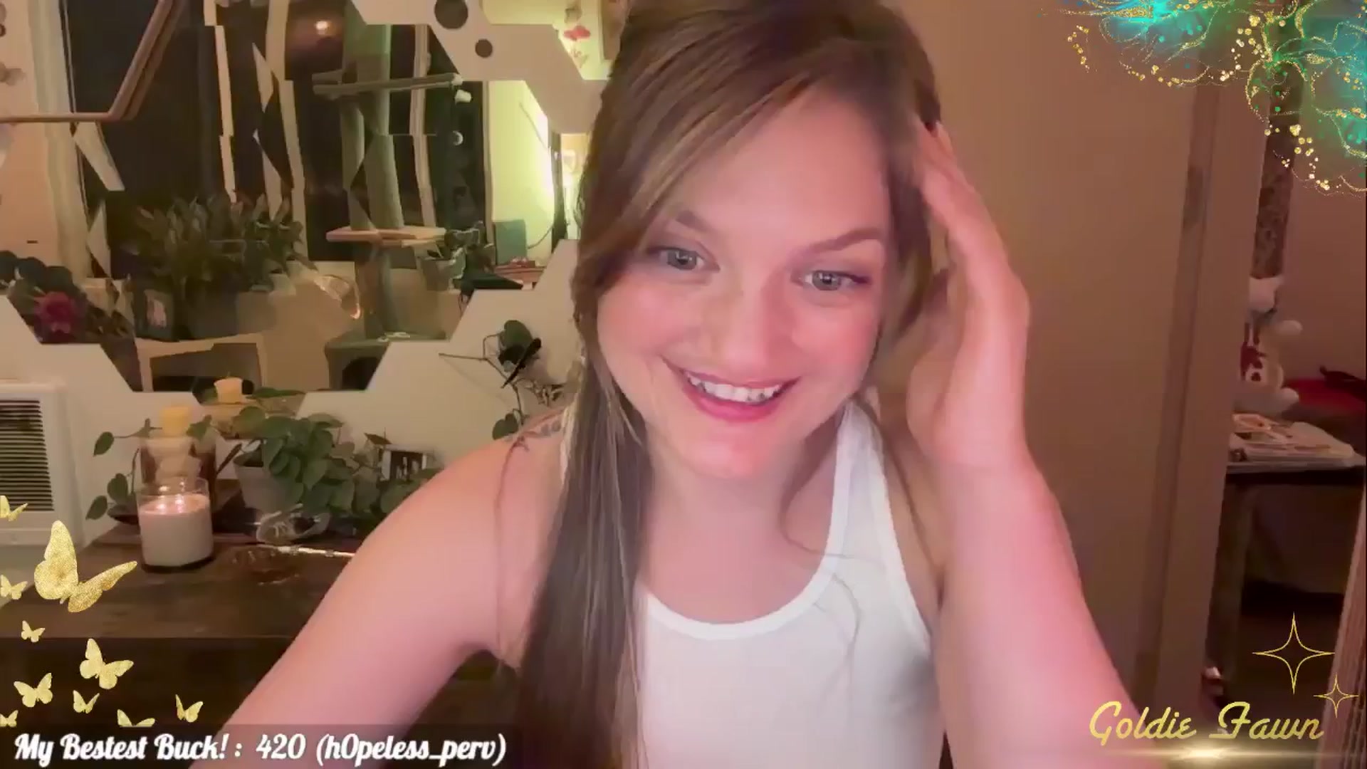 Gallery image thumbnail from GoldieFawn's myfreecams stream on, 06/07/2025, 09:32 image 10 of 20