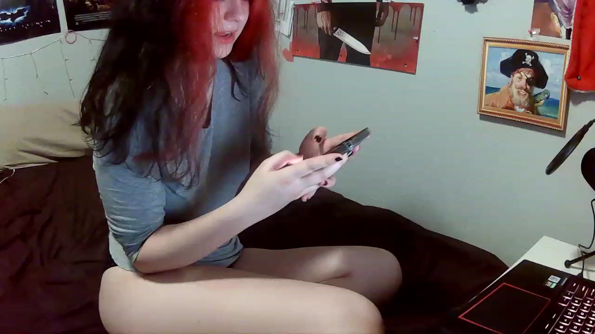 Gallery image thumbnail from GothBlair's myfreecams stream on, 05/05/2023, 06:58 image 1 of 20