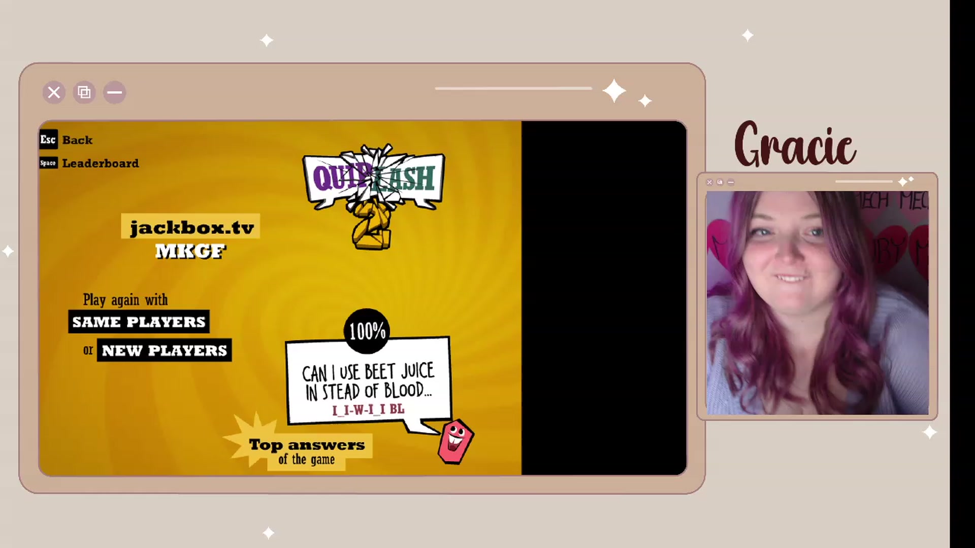 Gallery image thumbnail from Gracie's myfreecams stream on, 02/04/2024, 01:13 image 4 of 20