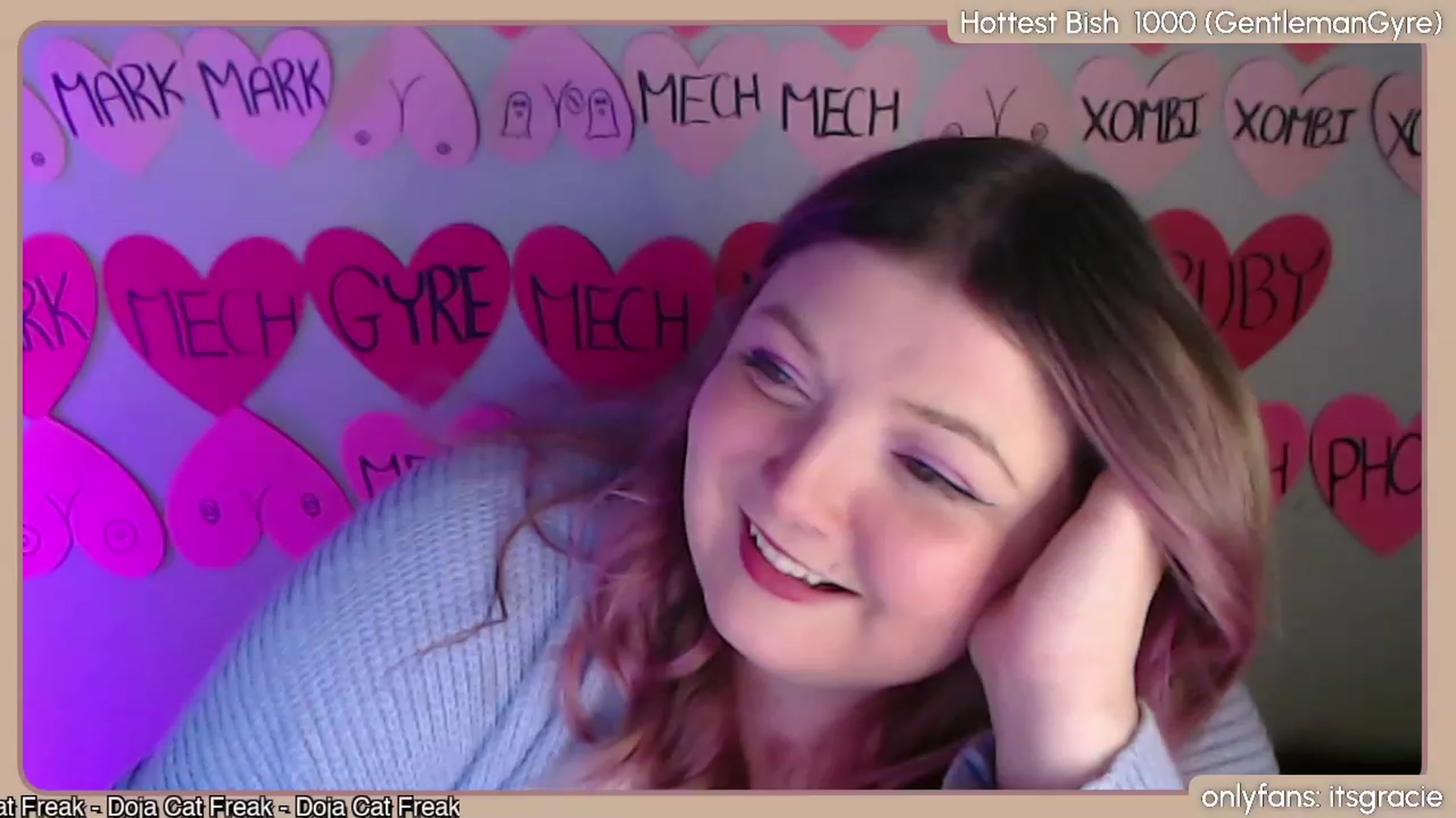 Gallery image thumbnail from Gracie's myfreecams stream on, 02/16/2024, 01:20 image 19 of 20
