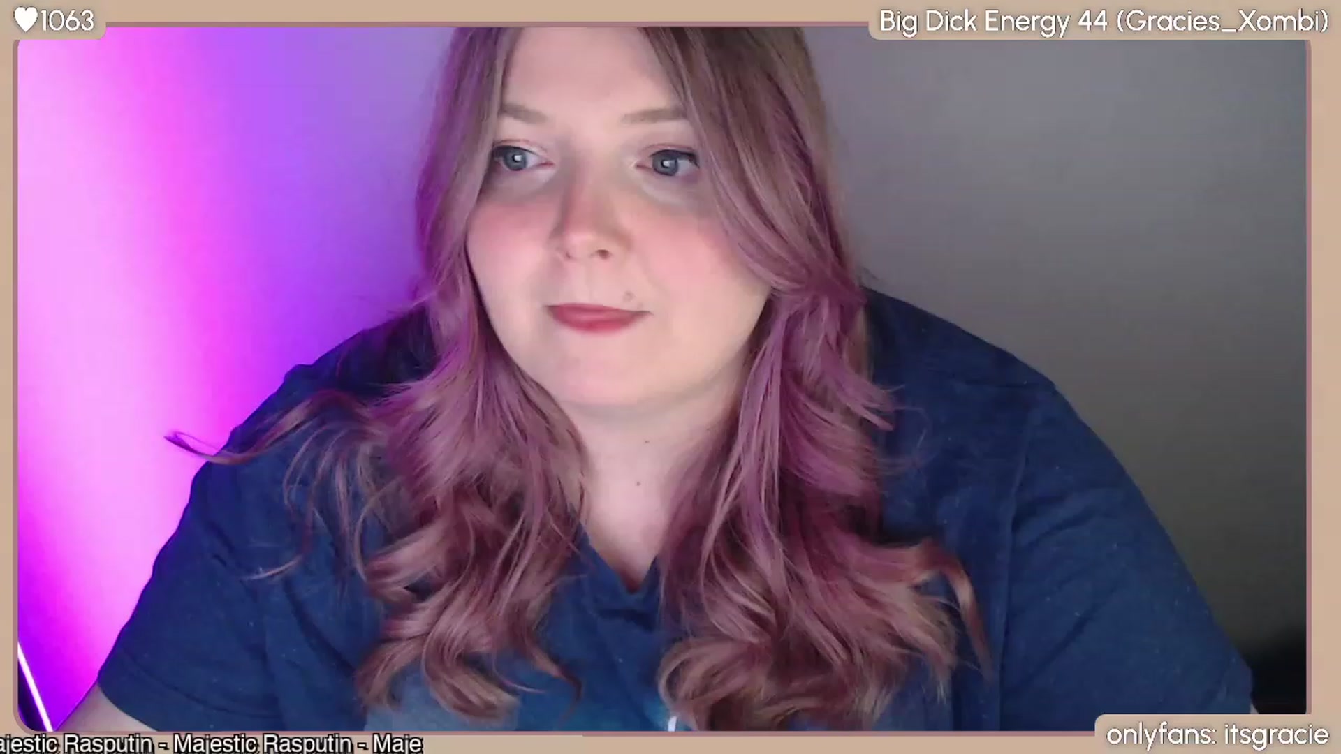 Gallery image thumbnail from Gracie's myfreecams stream on, 02/26/2024, 24:00 image 2 of 20