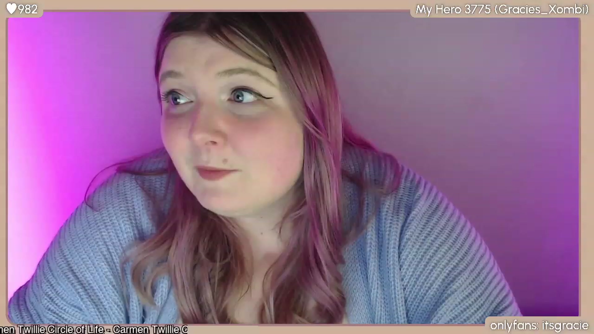 Gallery image thumbnail from Gracie's myfreecams stream on, 02/28/2024, 02:03 image 13 of 20