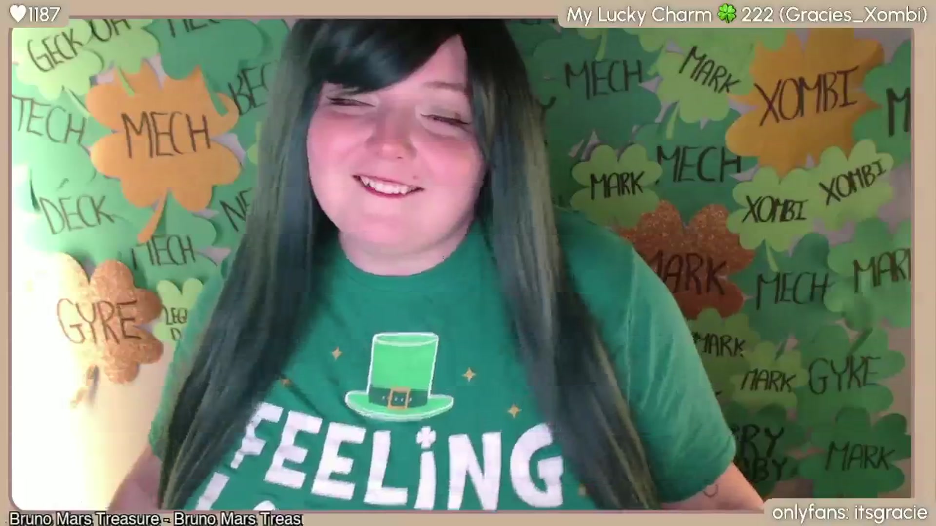 Gallery image thumbnail from Gracie's myfreecams stream on, 03/18/2024, 24:01 image 18 of 20