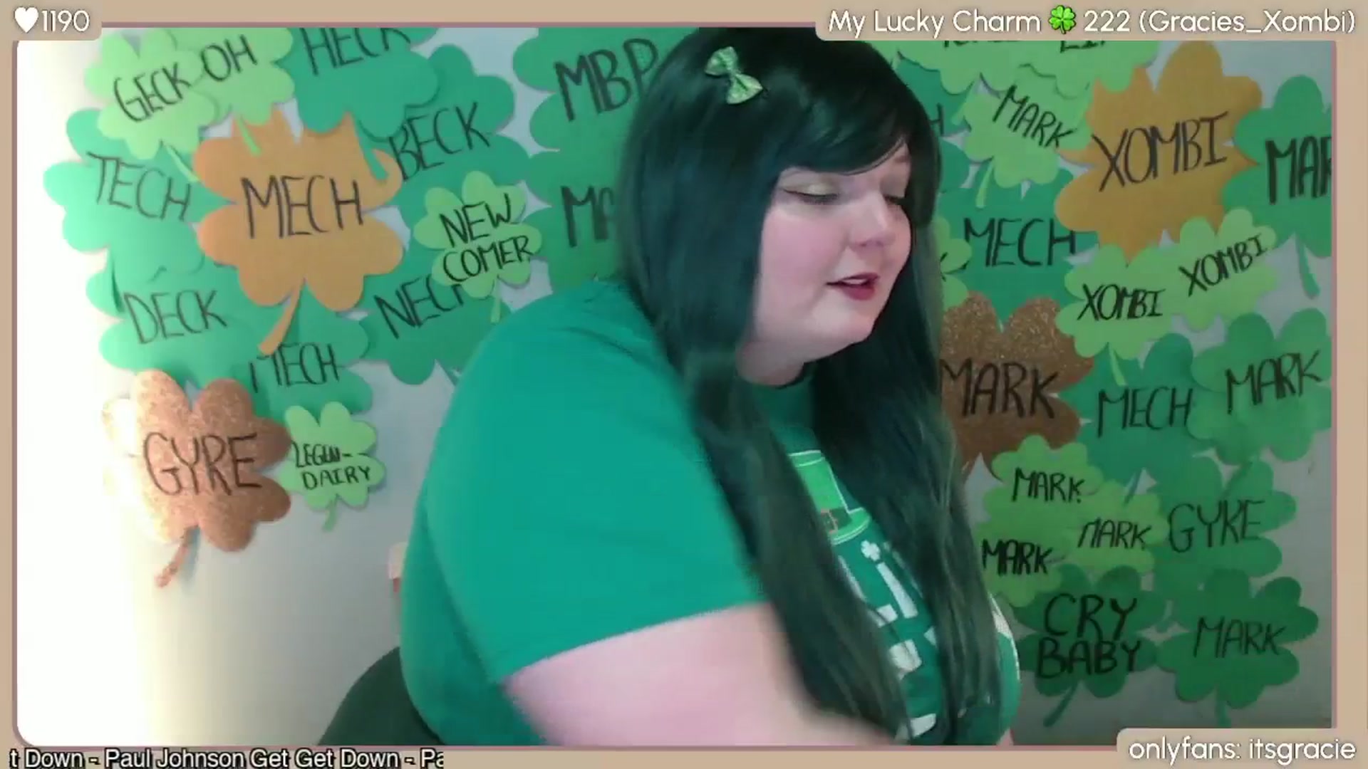 Gallery image thumbnail from Gracie's myfreecams stream on, 03/18/2024, 24:01 image 9 of 20