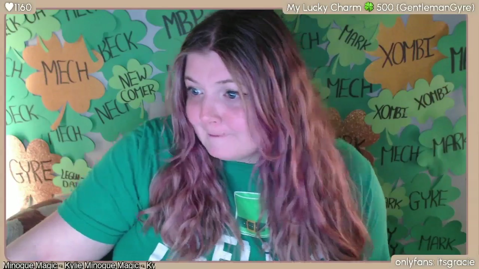 Gallery image thumbnail from Gracie's myfreecams stream on, 03/18/2024, 24:44 image 13 of 20