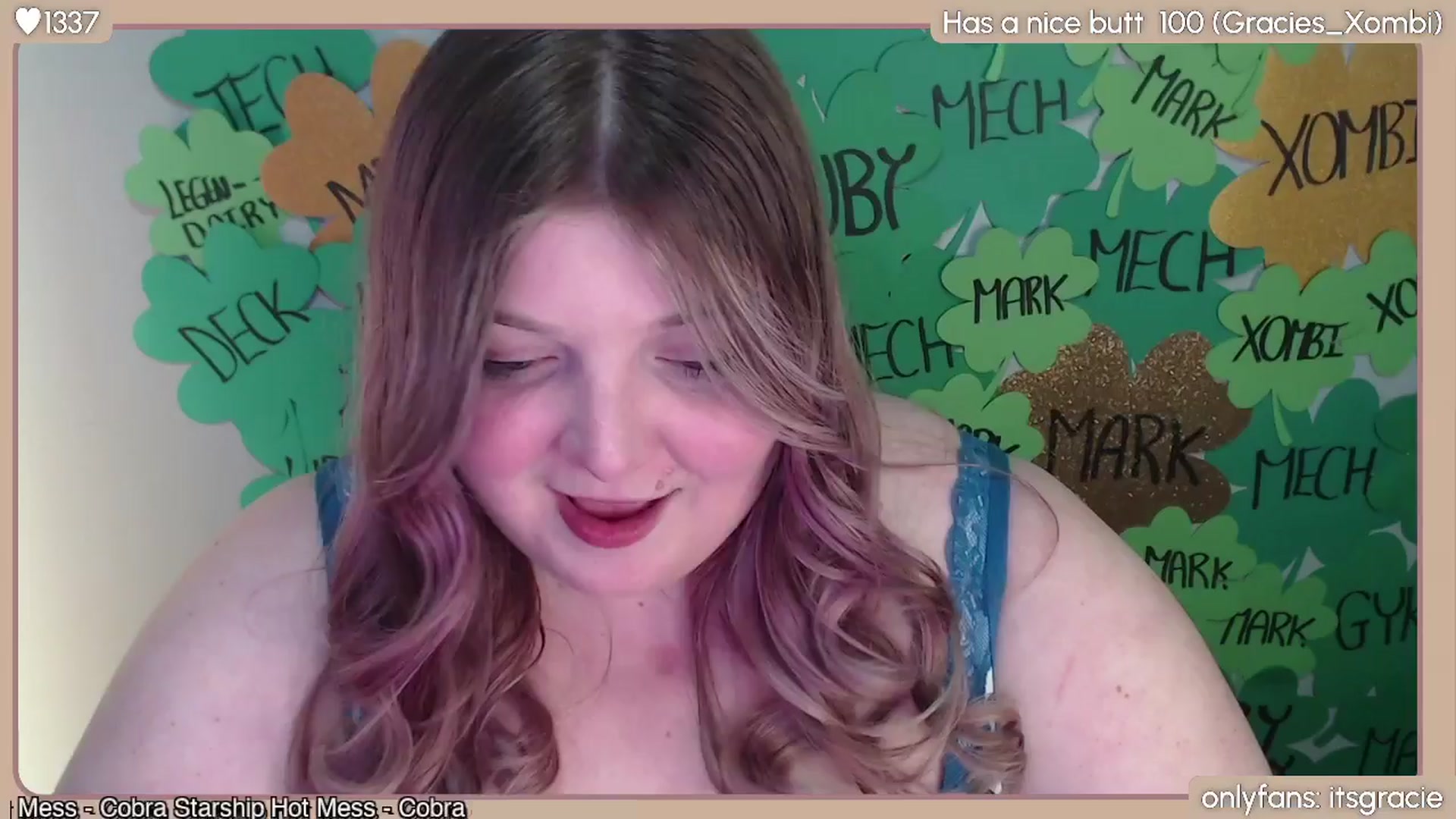 Gallery image thumbnail from Gracie's myfreecams stream on, 03/24/2024, 24:12 image 15 of 20