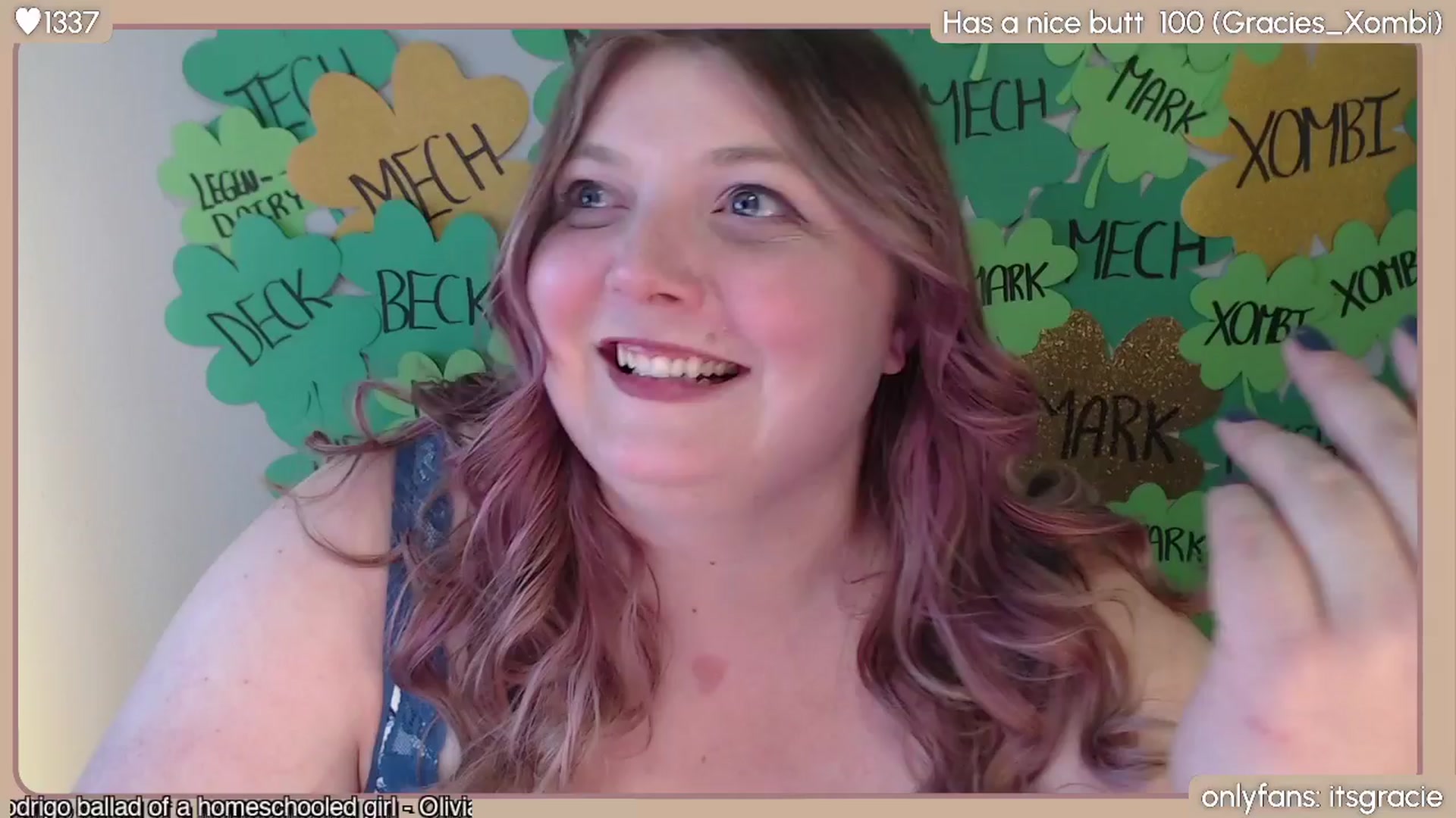 Gallery image thumbnail from Gracie's myfreecams stream on, 03/24/2024, 24:12 image 5 of 20