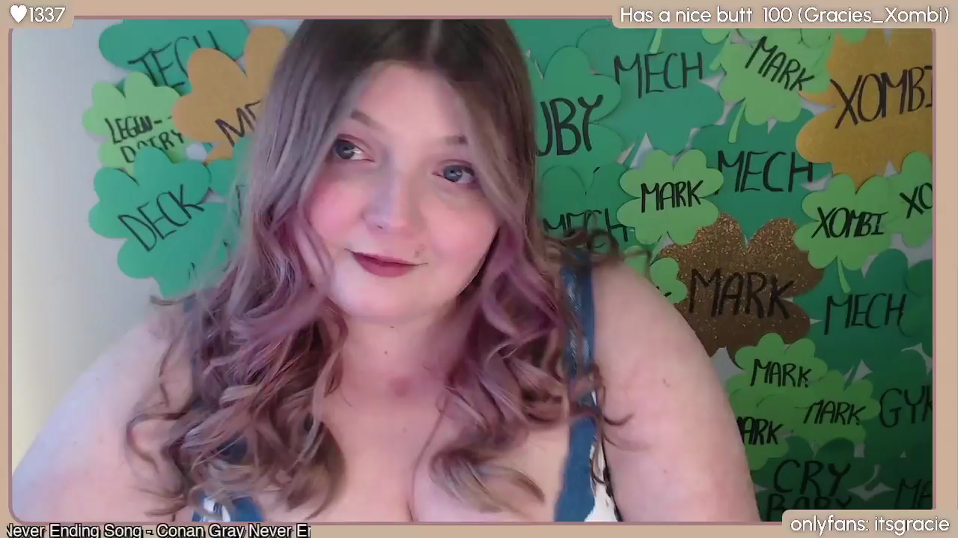 Gallery image thumbnail from Gracie's myfreecams stream on, 03/24/2024, 24:12 image 6 of 20