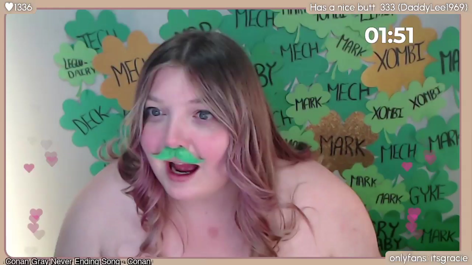 Gallery image thumbnail from Gracie's myfreecams stream on, 03/28/2024, 24:56 image 2 of 20