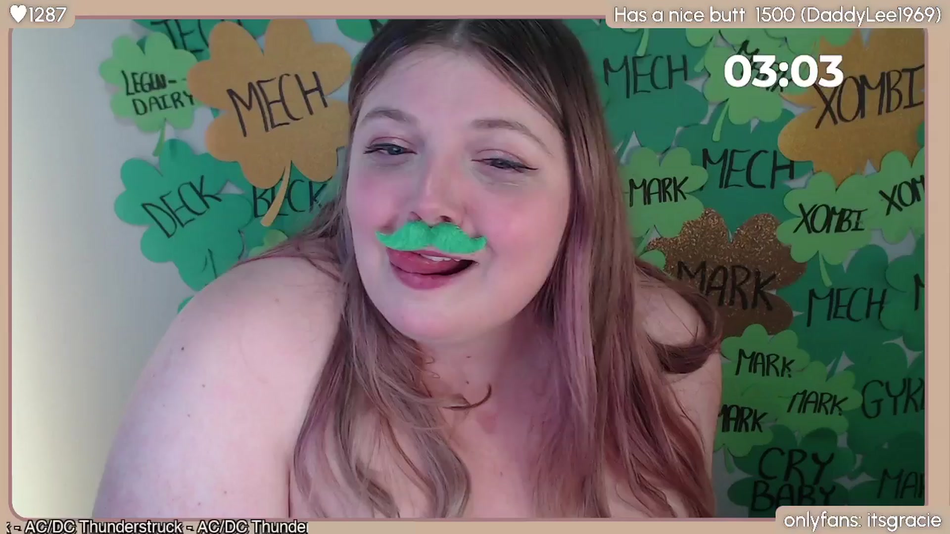 Gallery image thumbnail from Gracie's myfreecams stream on, 03/29/2024, 24:01 image 5 of 20