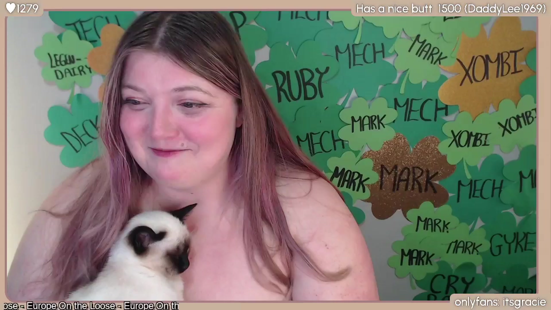 Gallery image thumbnail from Gracie's myfreecams stream on, 03/29/2024, 24:01 image 12 of 20
