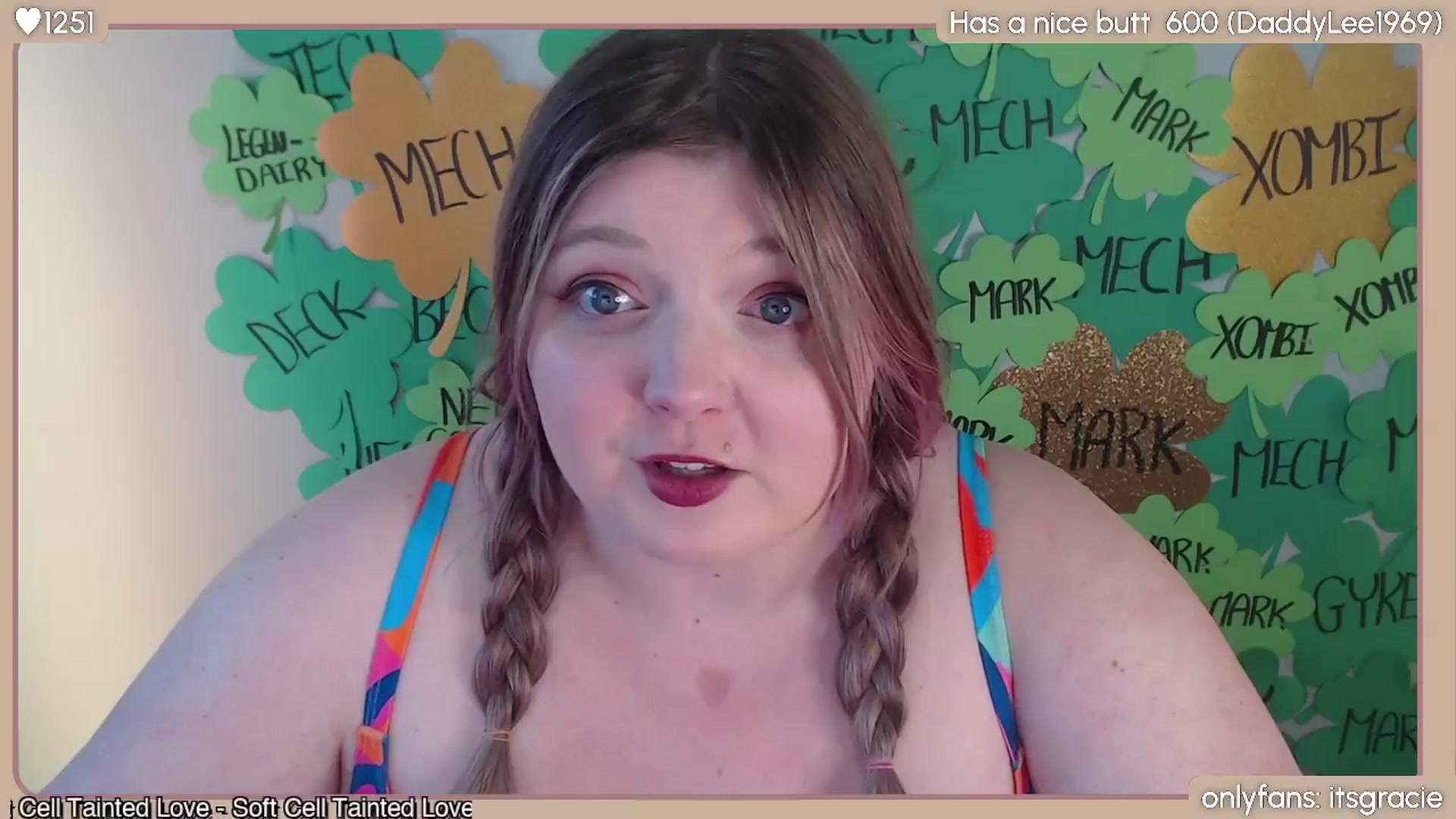 Gallery image thumbnail from Gracie's myfreecams stream on, 04/01/2024, 24:36 image 1 of 20